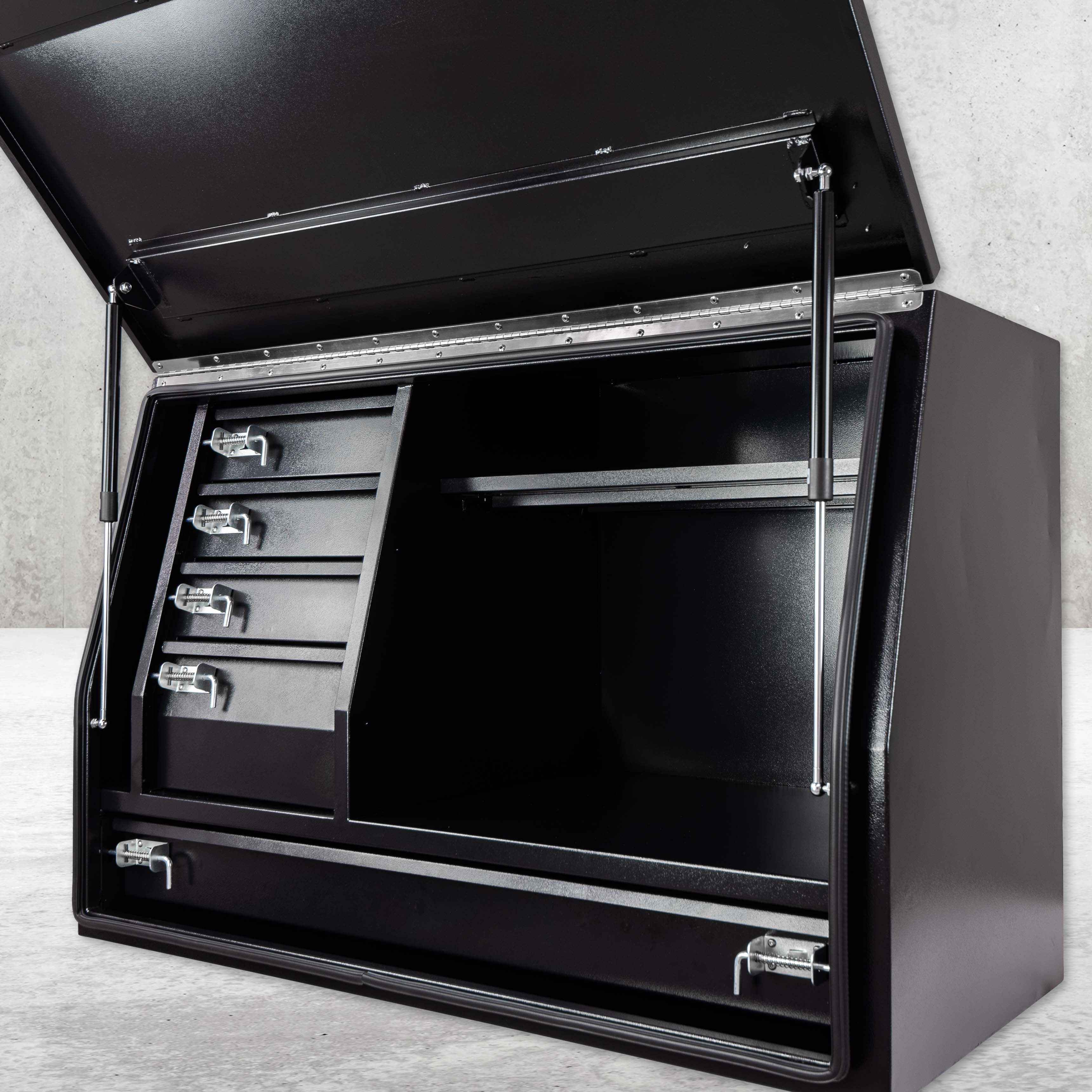 1200mm Steel Drawer Toolbox - Black - Image 7