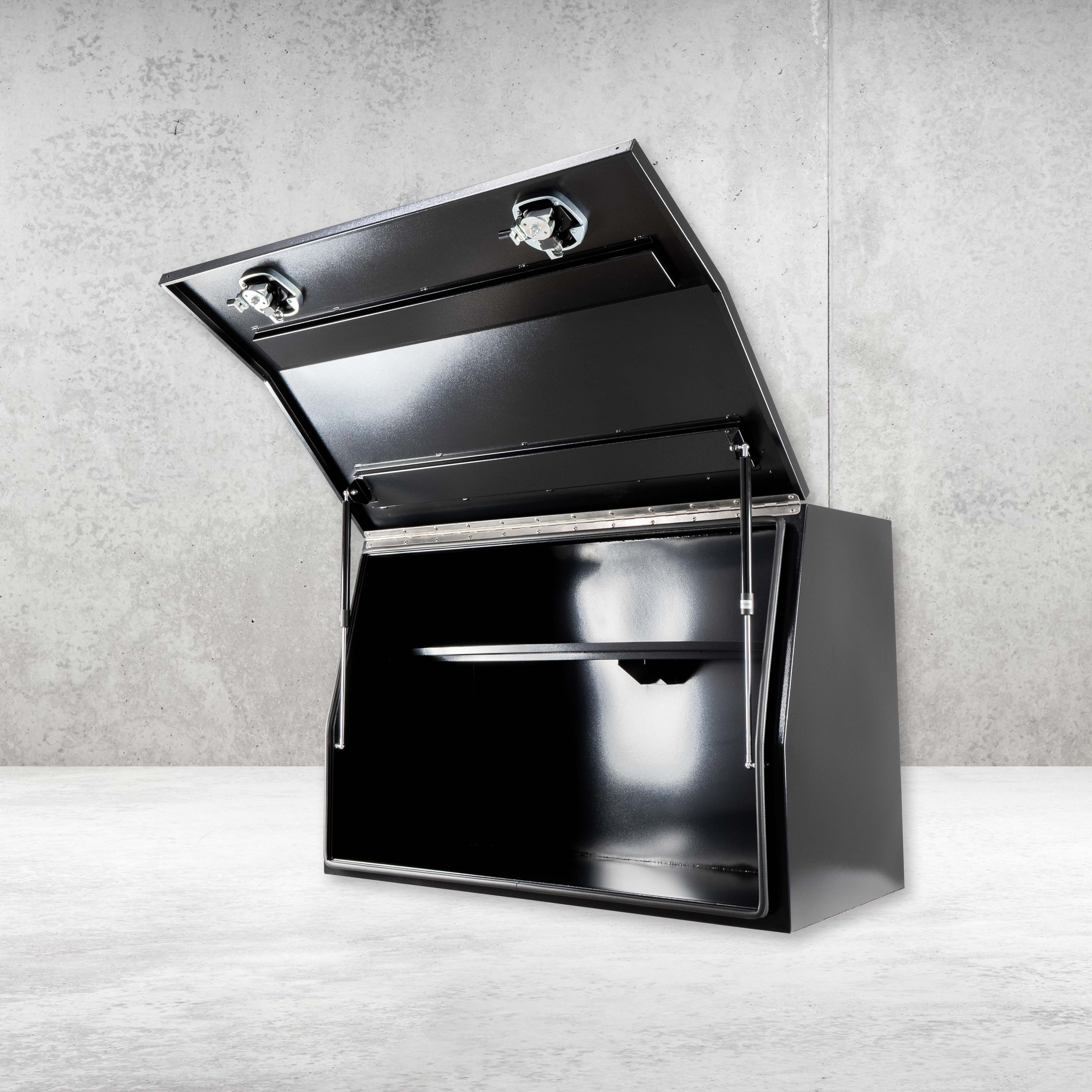 1200mm Steel Empty Toolbox - Black - Image 6