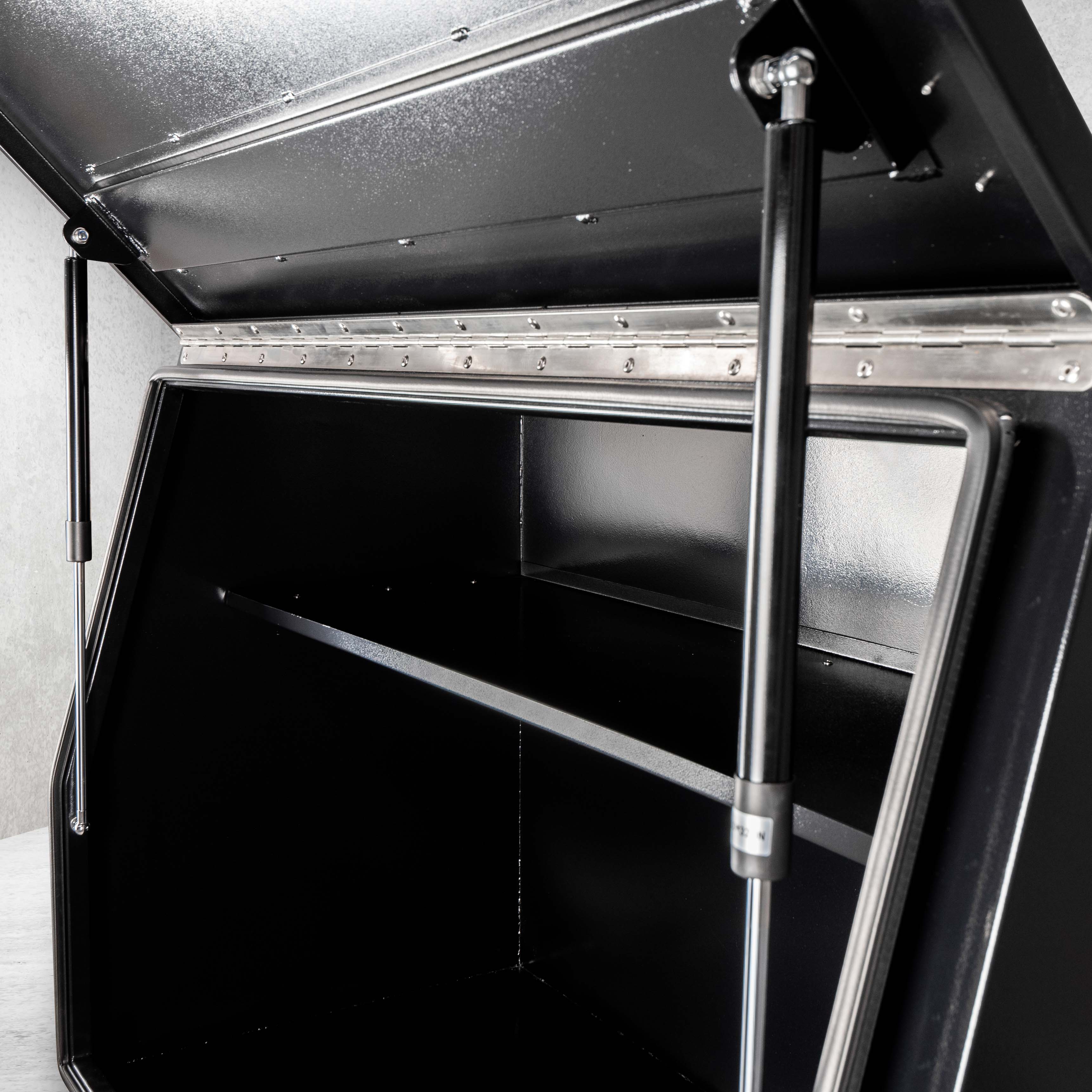 1200mm Steel Empty Toolbox - Black - Image 7