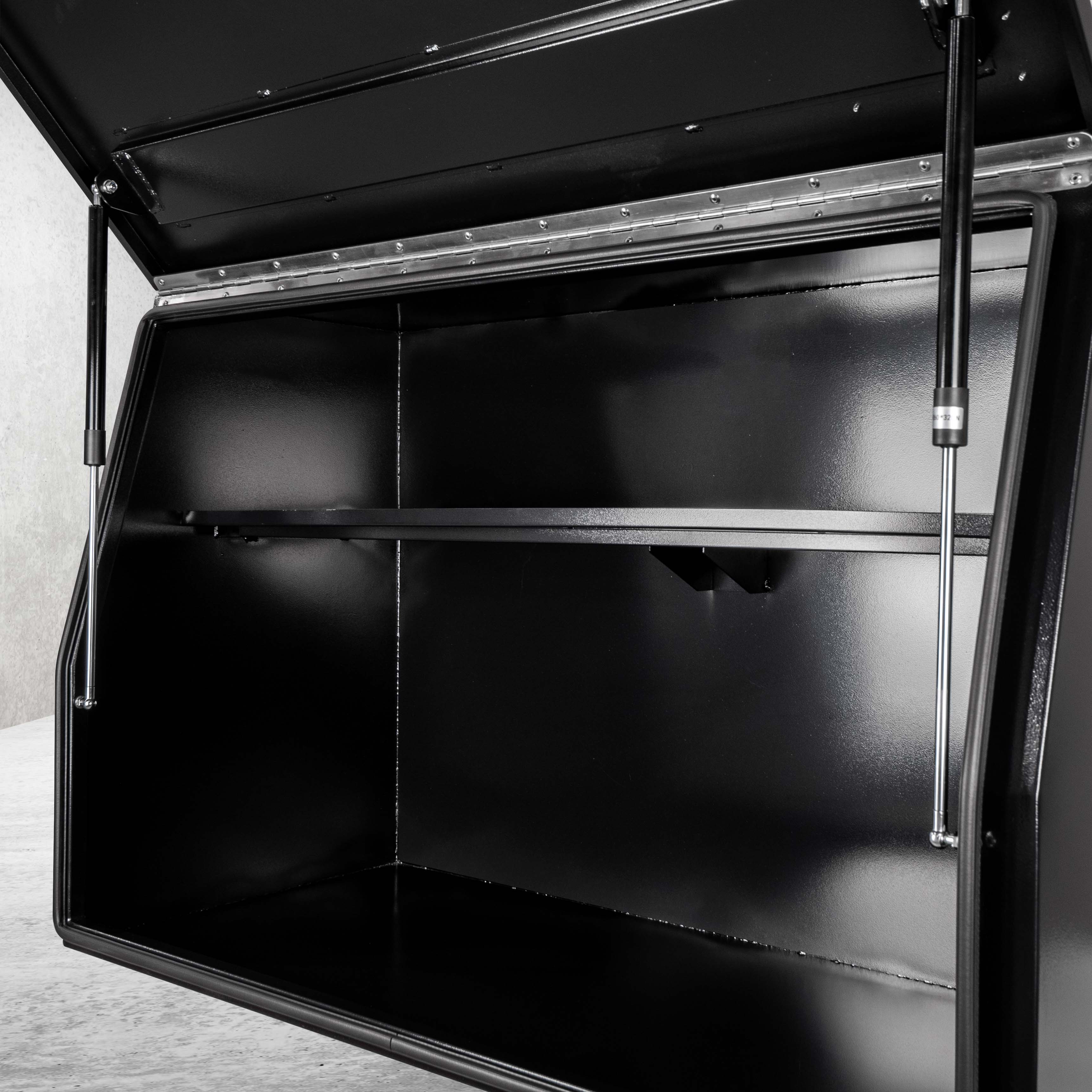 1200mm Steel Empty Toolbox - Black - Image 8