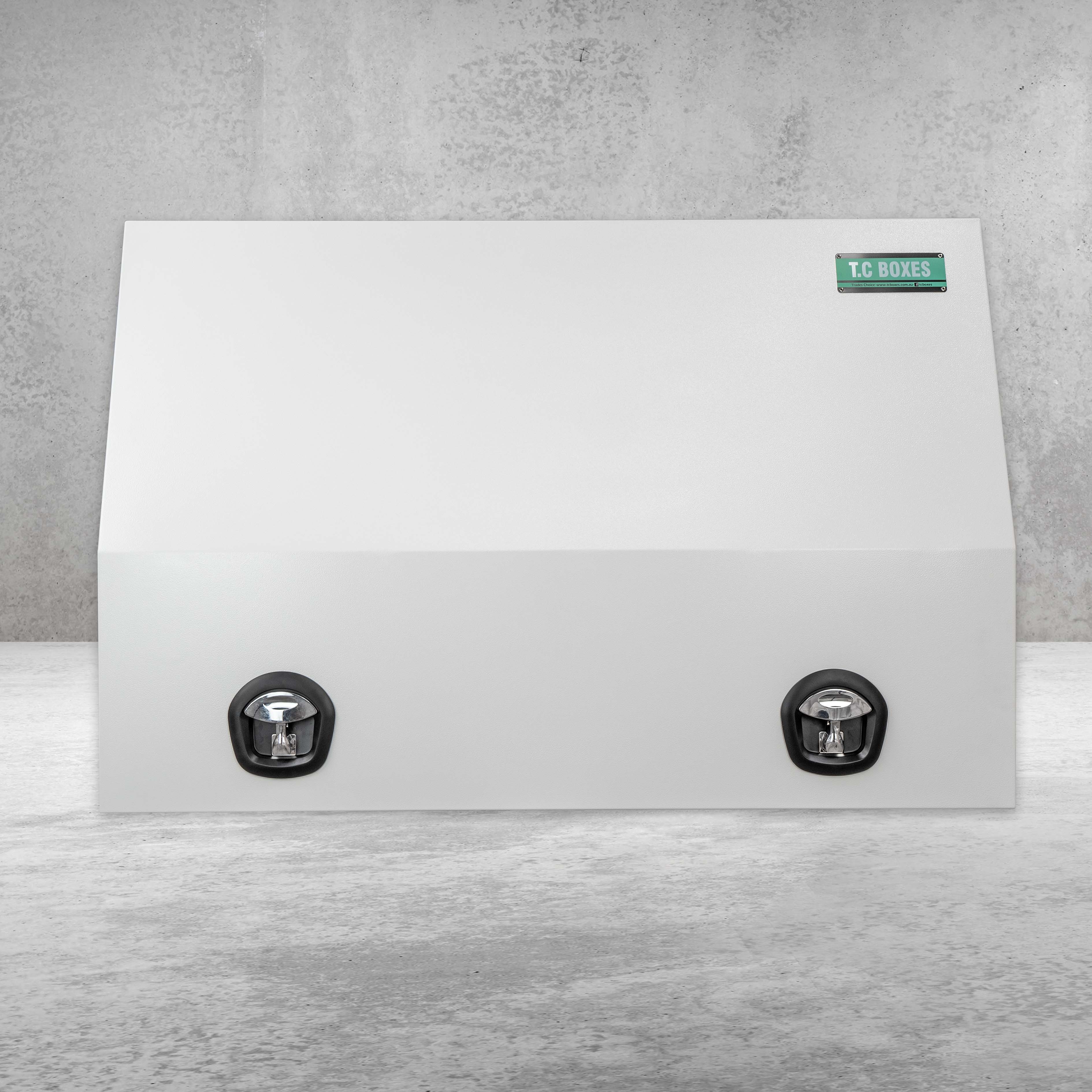 1200mm Steel Empty Toolbox - White - Image 3
