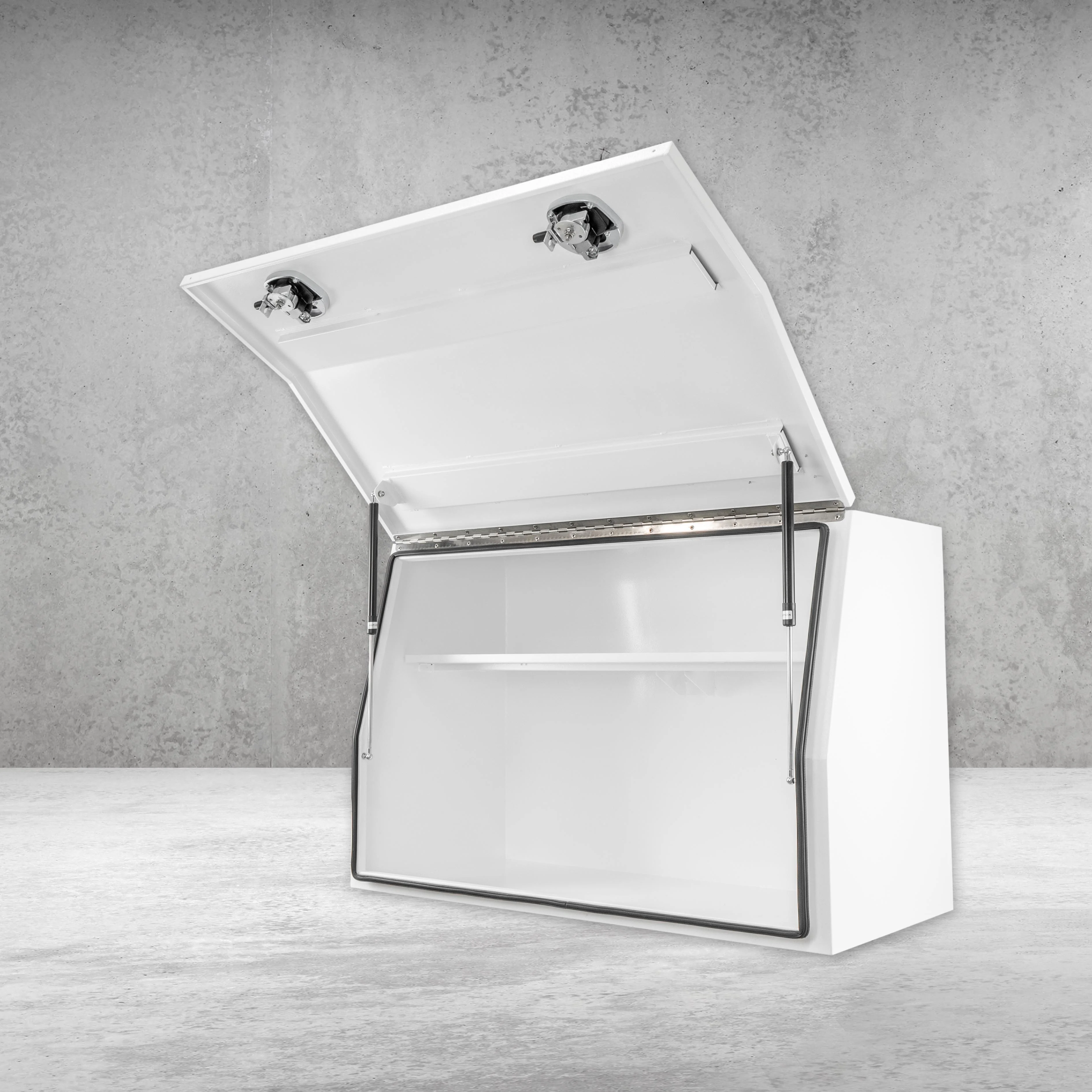 1200mm Steel Empty Toolbox - White - Image 4