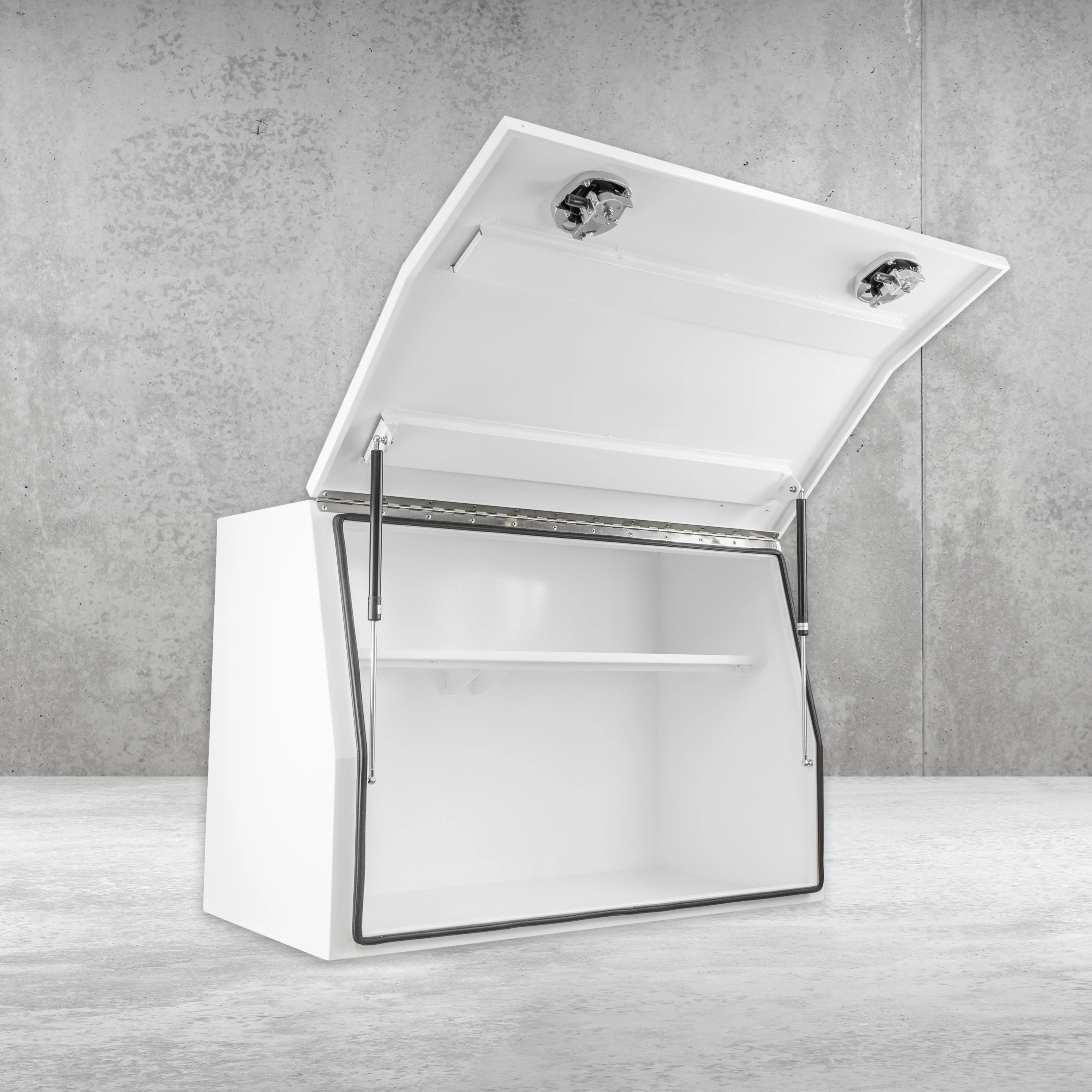 1200mm Steel Empty Toolbox - White - Image 6