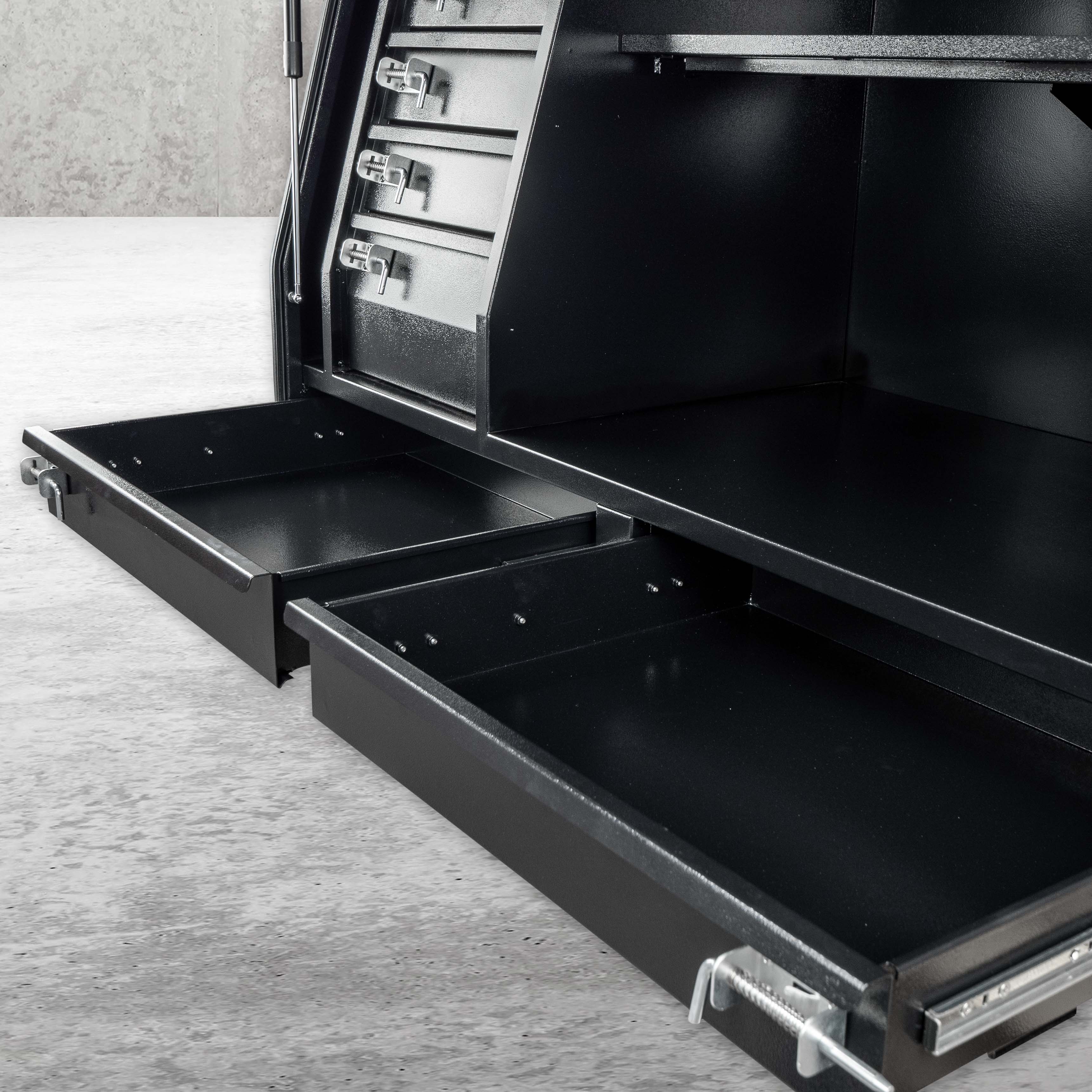 1500mm Steel Drawer Toolbox - Black - Image 10