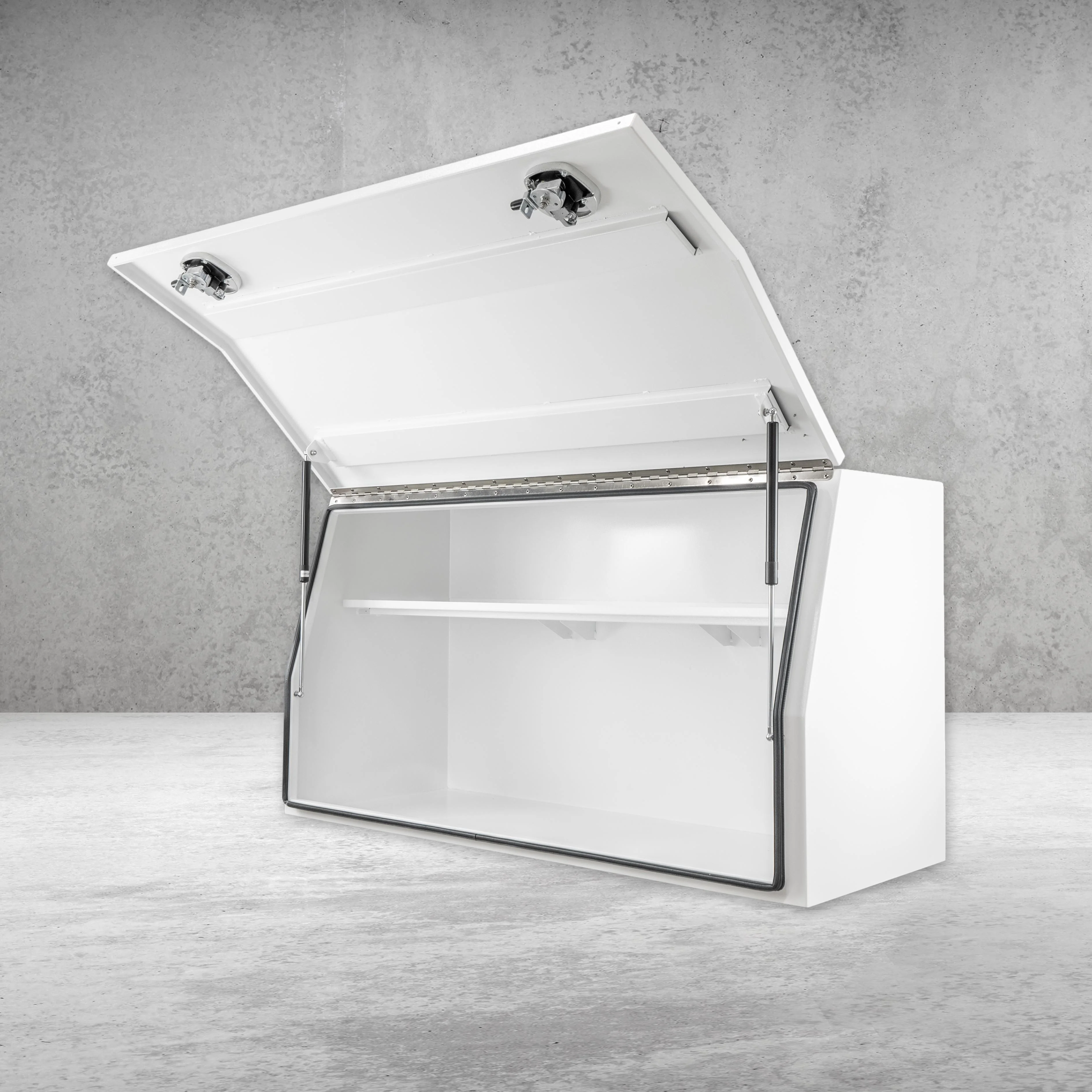 1500mm Steel Empty Toolbox - White - Image 5