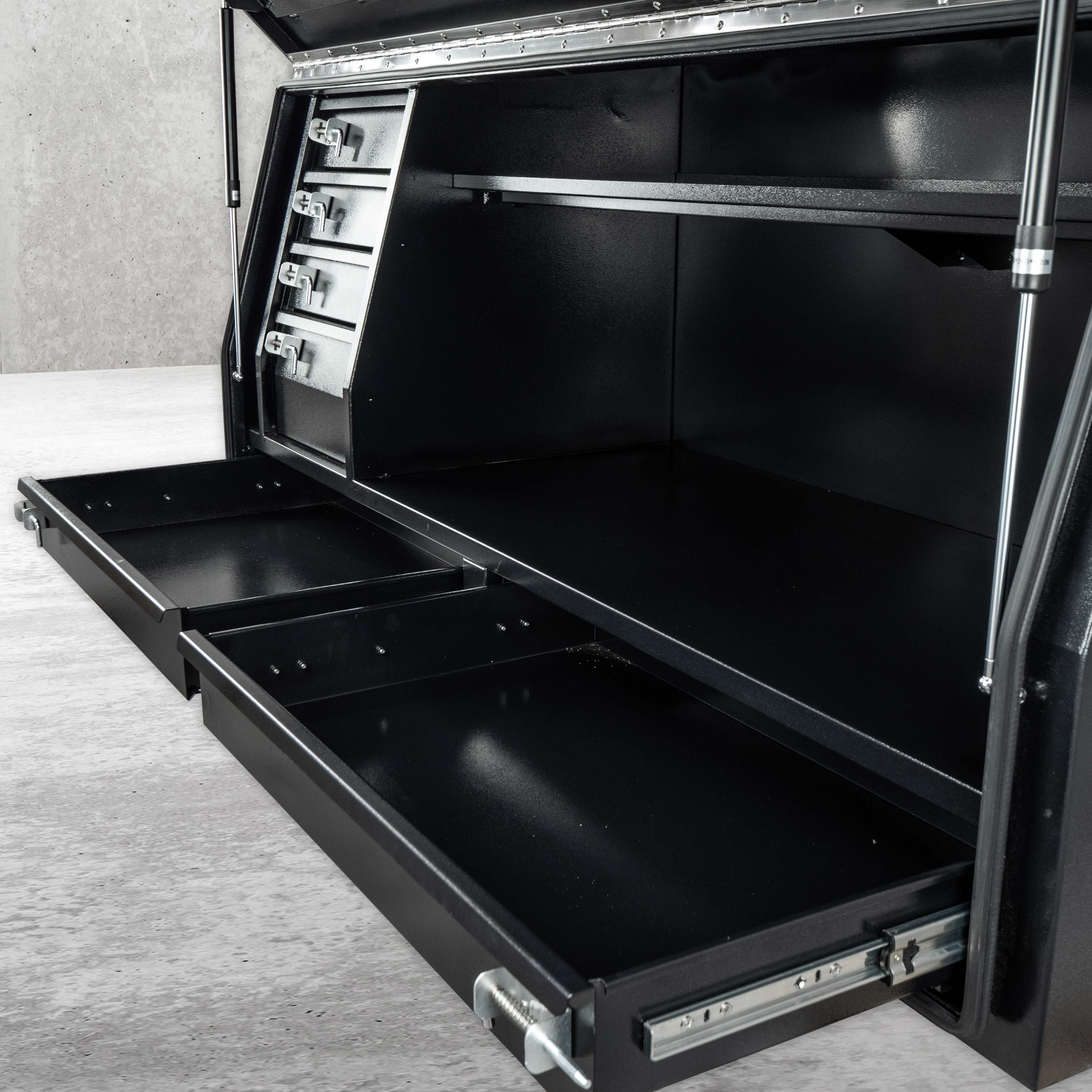 1800mm Steel Drawer Toolbox - Black - Image 9