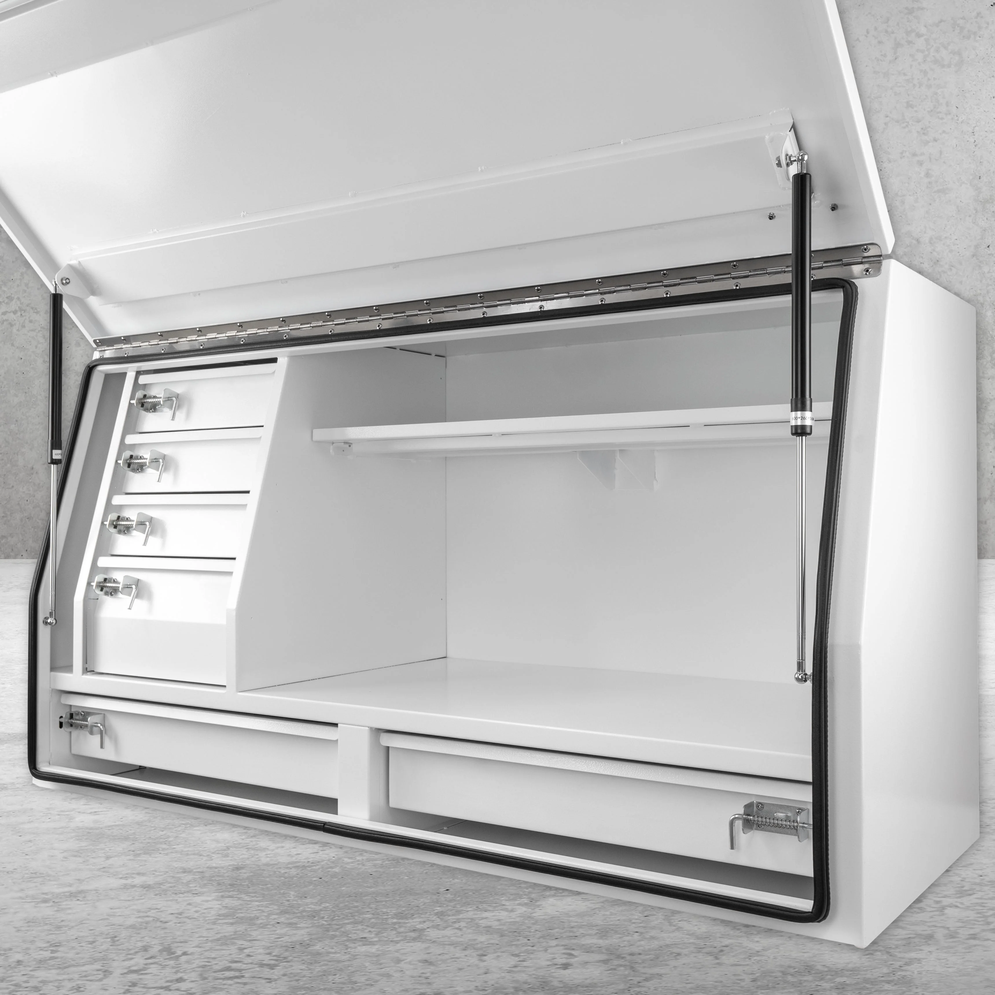 1800mm Steel Drawer Toolbox - White - Image 6
