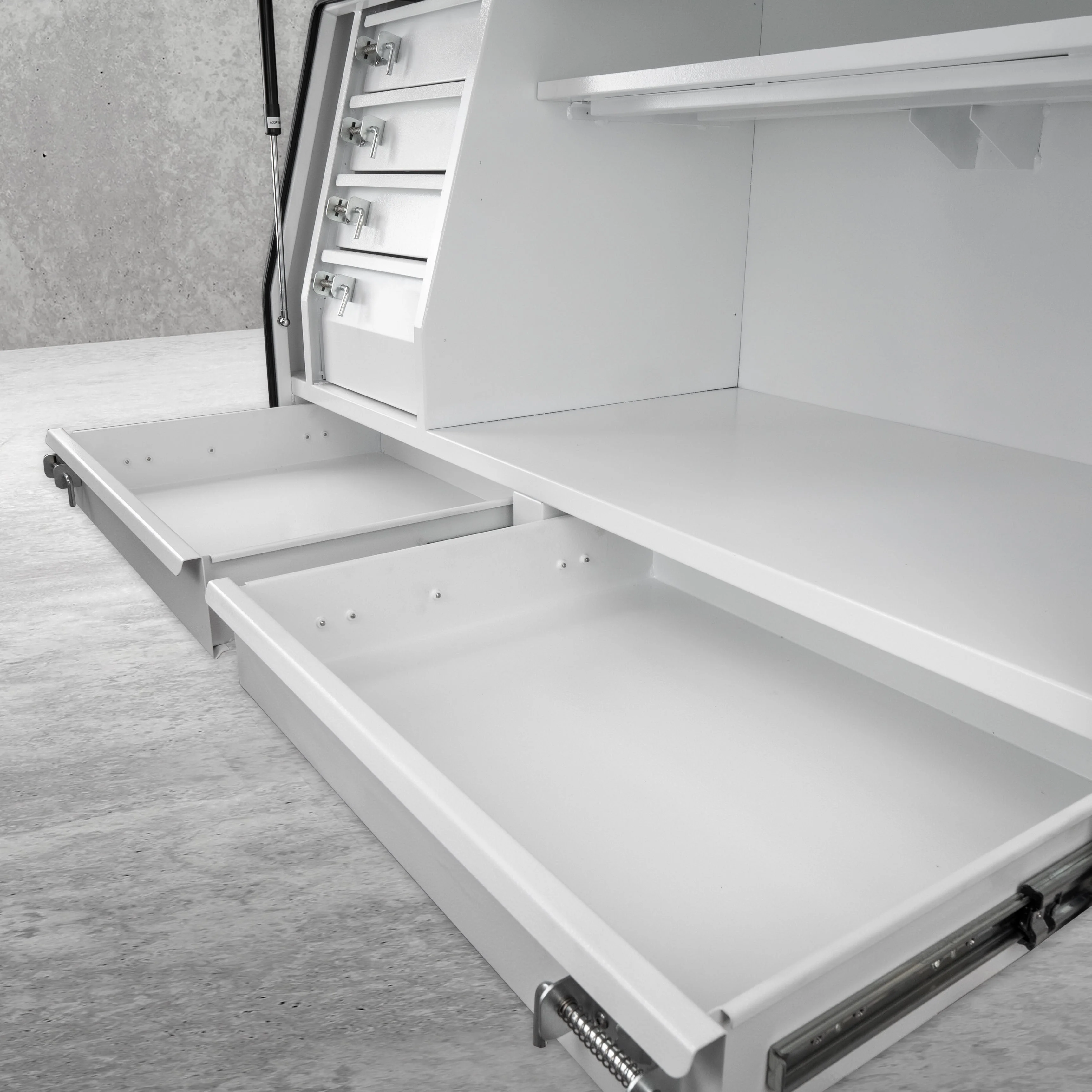 1800mm Steel Drawer Toolbox - White - Image 7