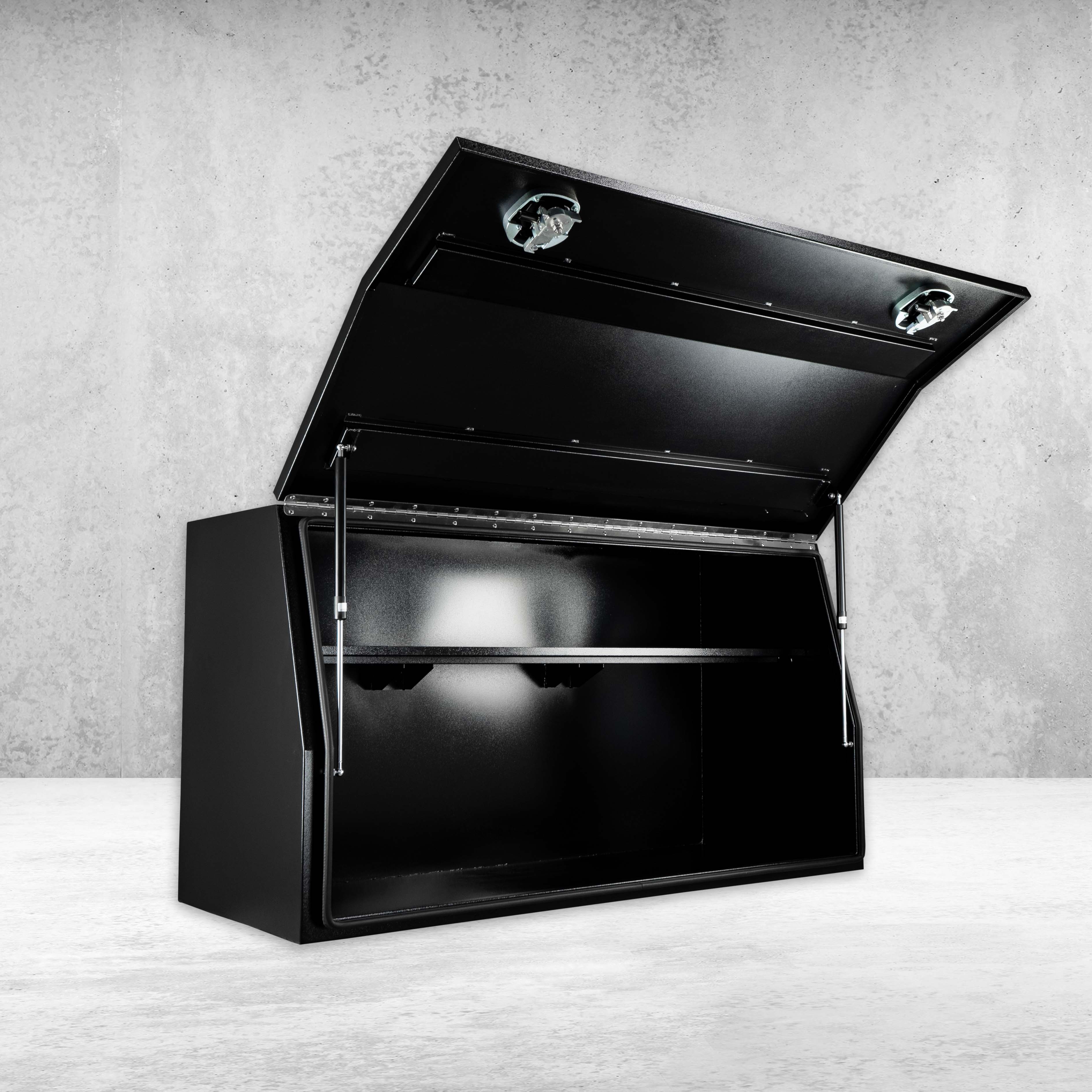 1800mm Steel Empty Toolbox - Black - Image 4
