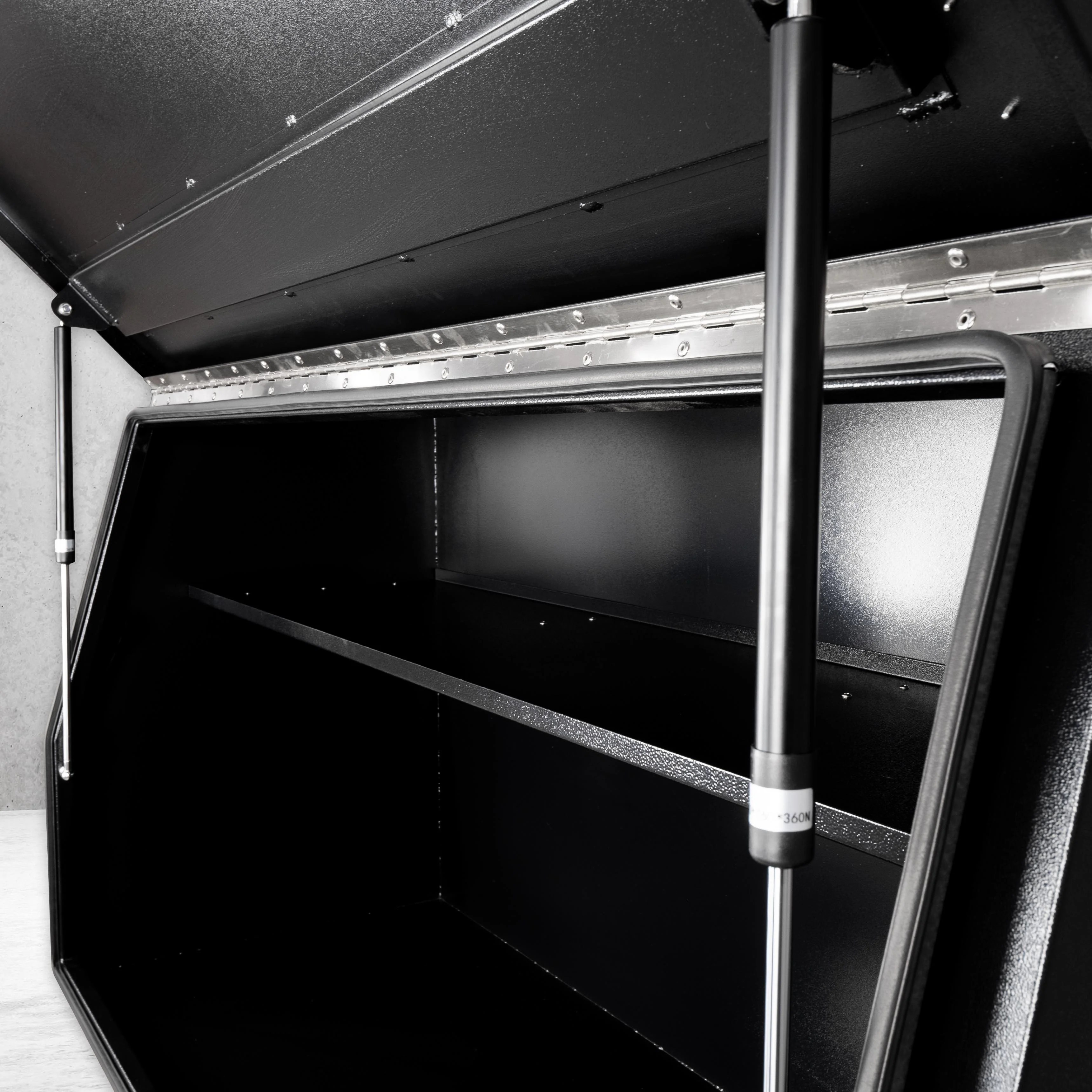 1800mm Steel Empty Toolbox - Black - Image 8