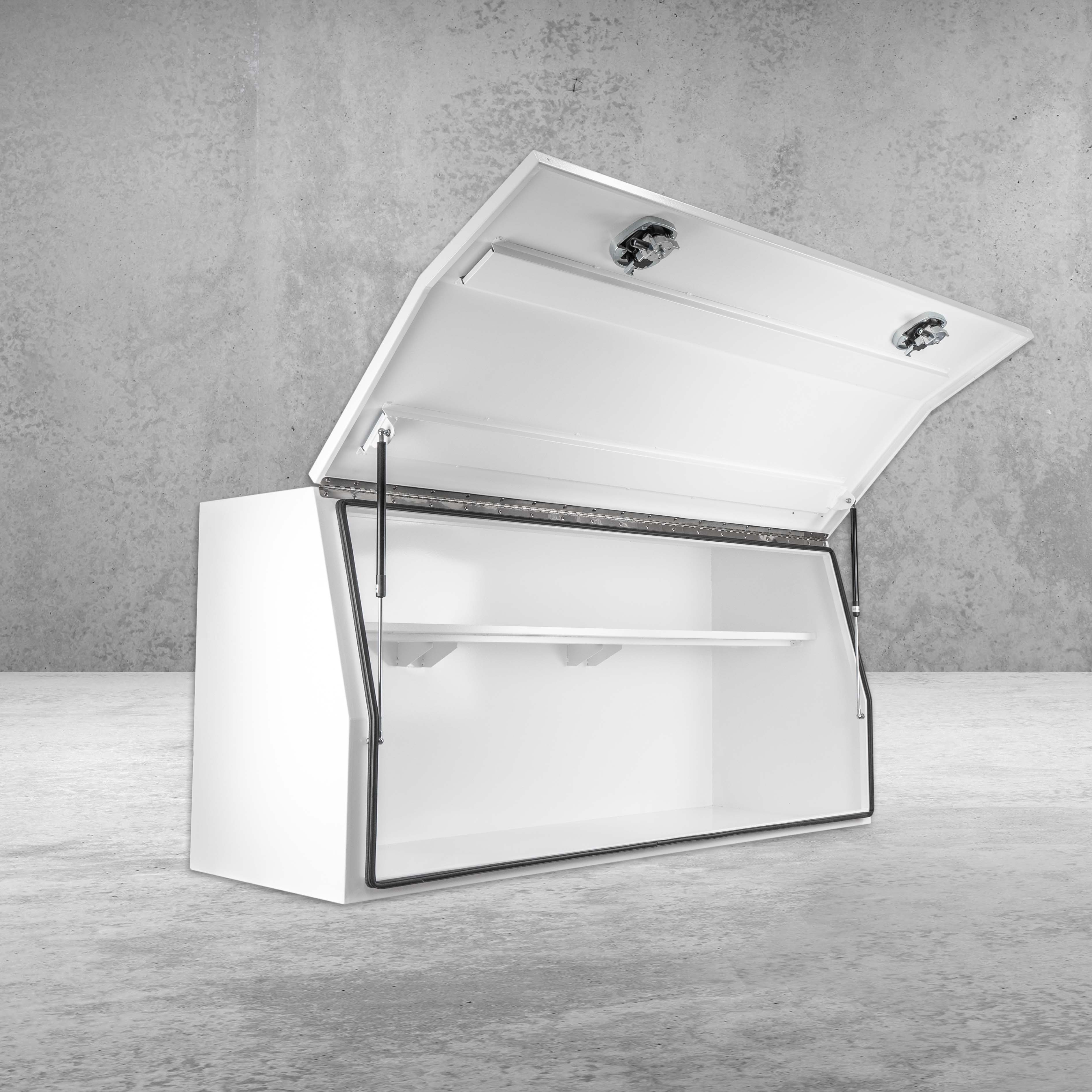 1800mm Steel Empty Toolbox - White - Image 5
