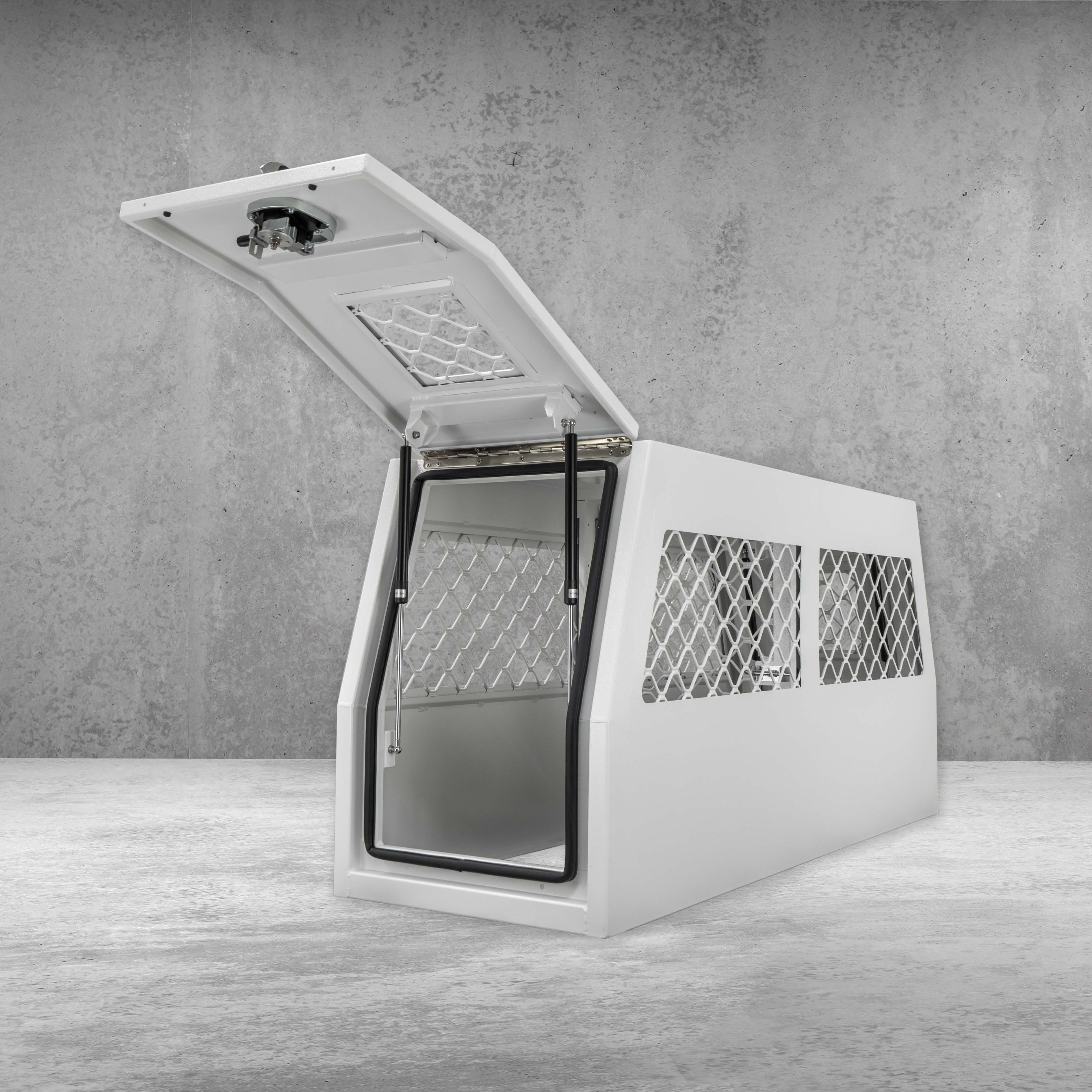 600mm Dog Box - White - Image 4