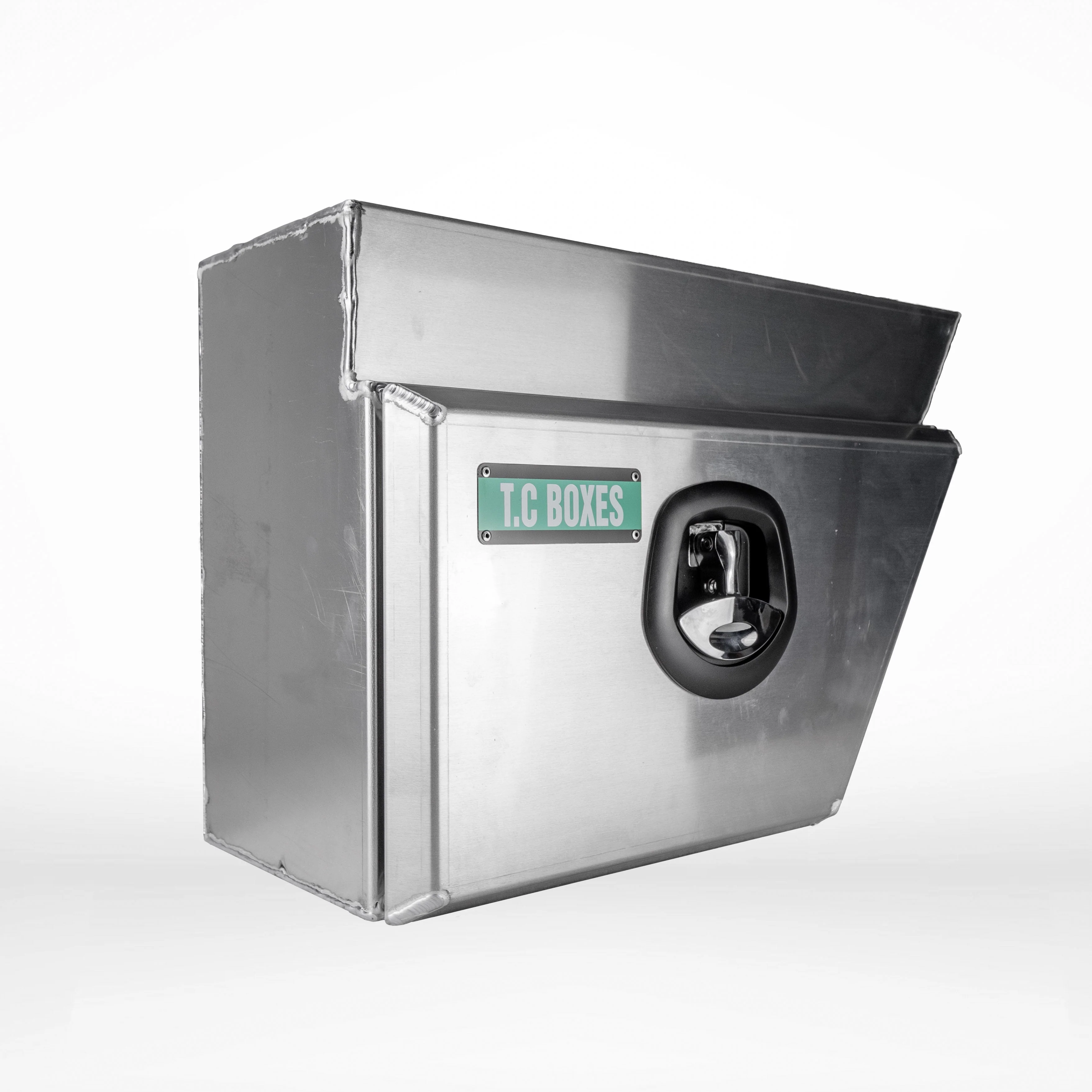 600mm Square Under Tray Toolbox (Pair) - Alloy - Image 2