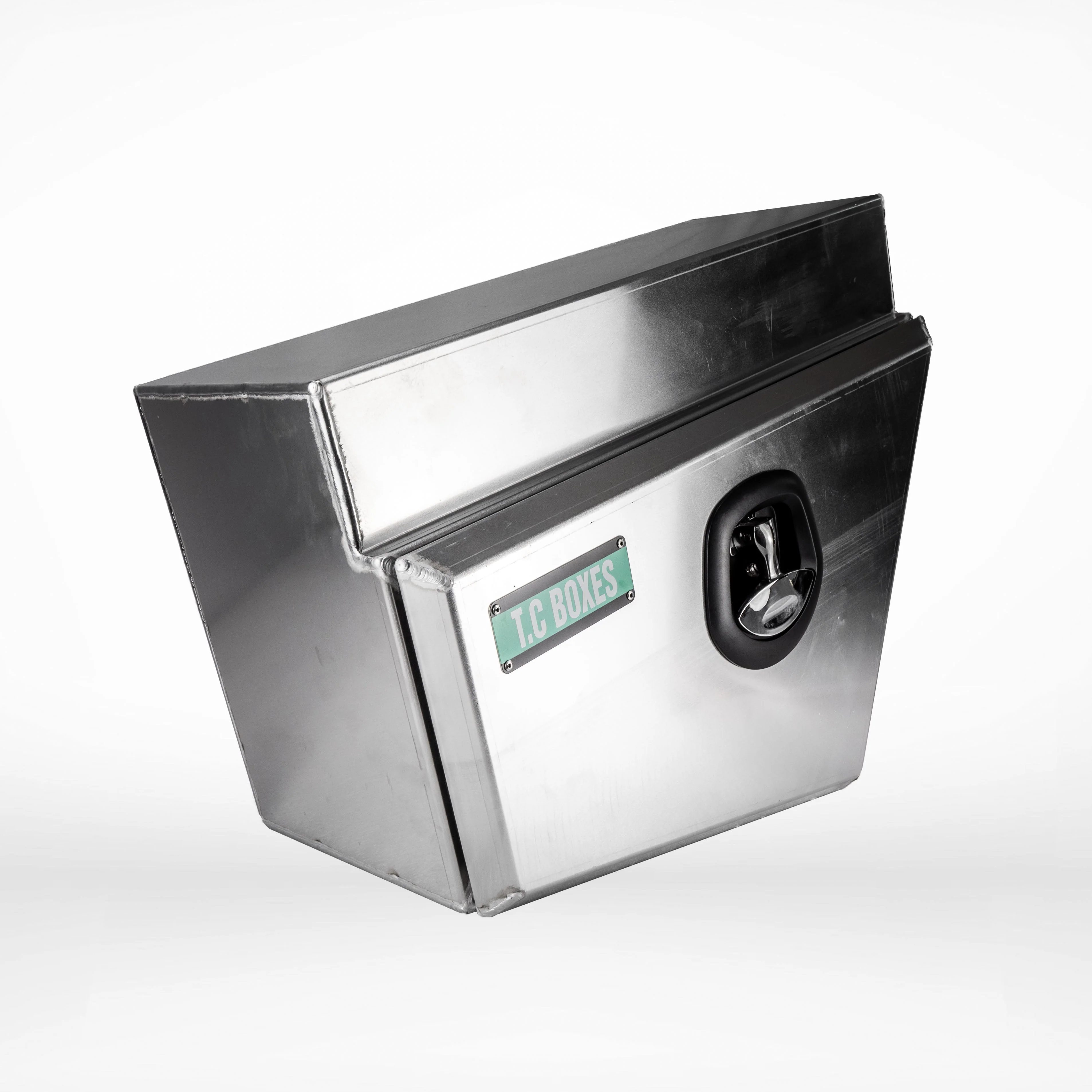 600mm Tapered Under Tray Toolbox (Pair) - Alloy - Image 2