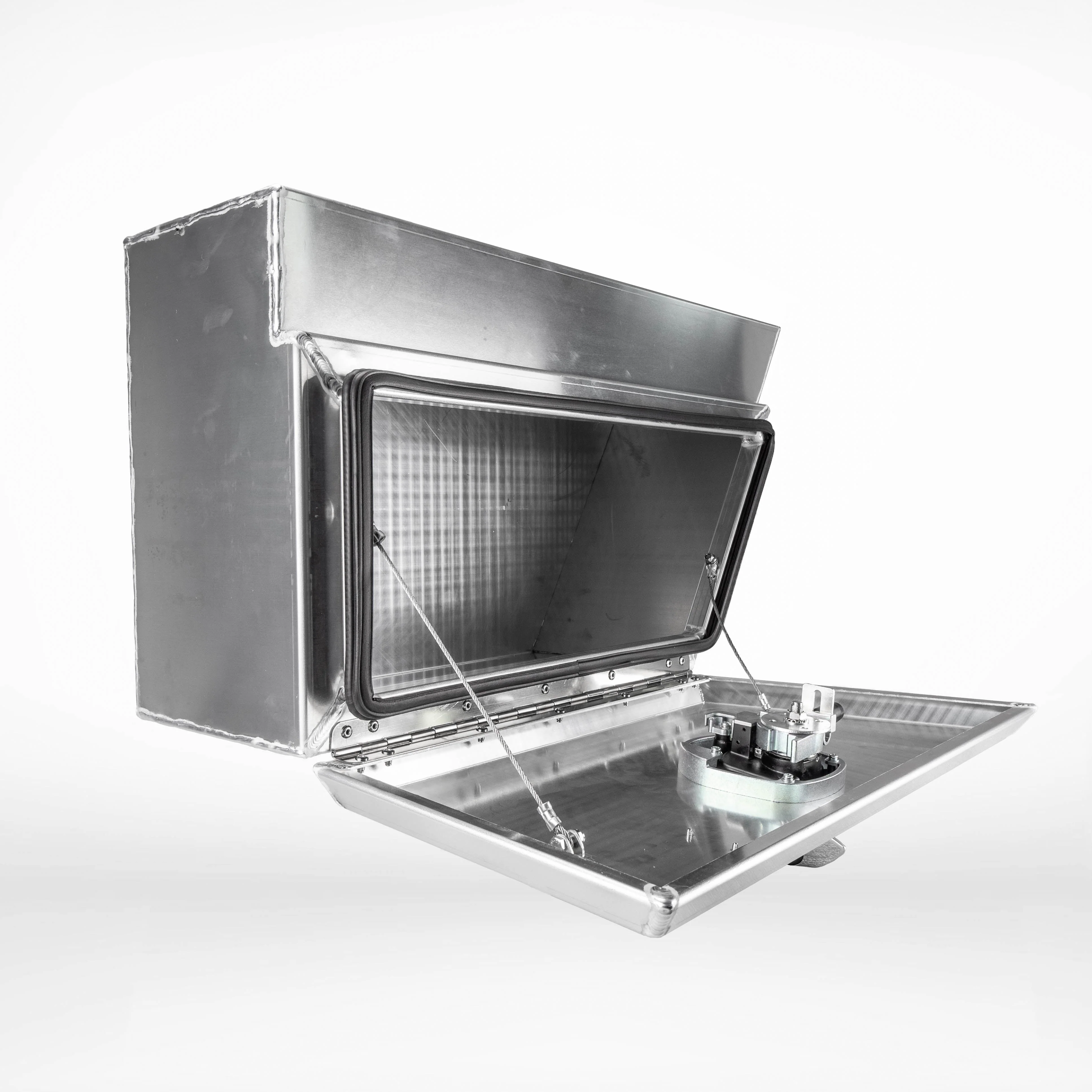 750mm Square Under Tray Toolbox (Pair) - Alloy - Image 5