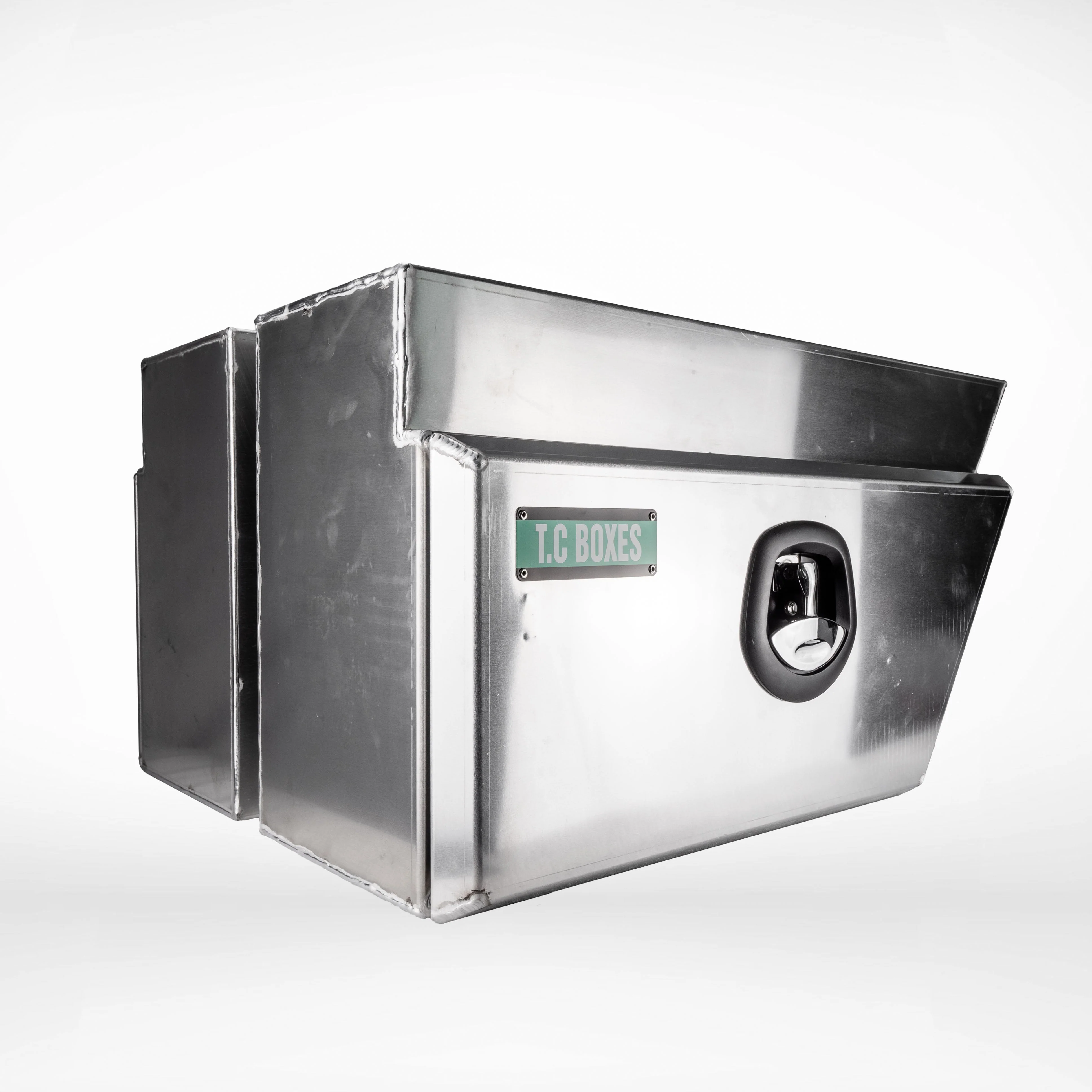 750mm Square Under Tray Toolbox (Pair) - Alloy - Image 8