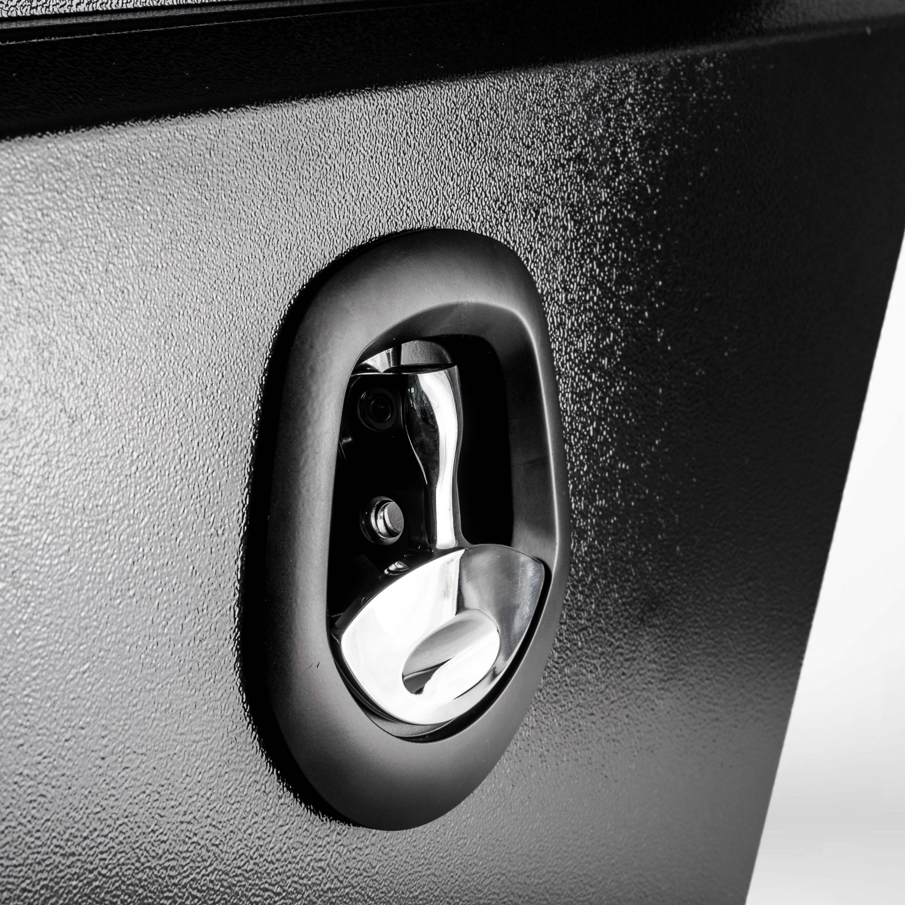 750mm Square Under Tray Toolbox (Pair) - Black - Image 4