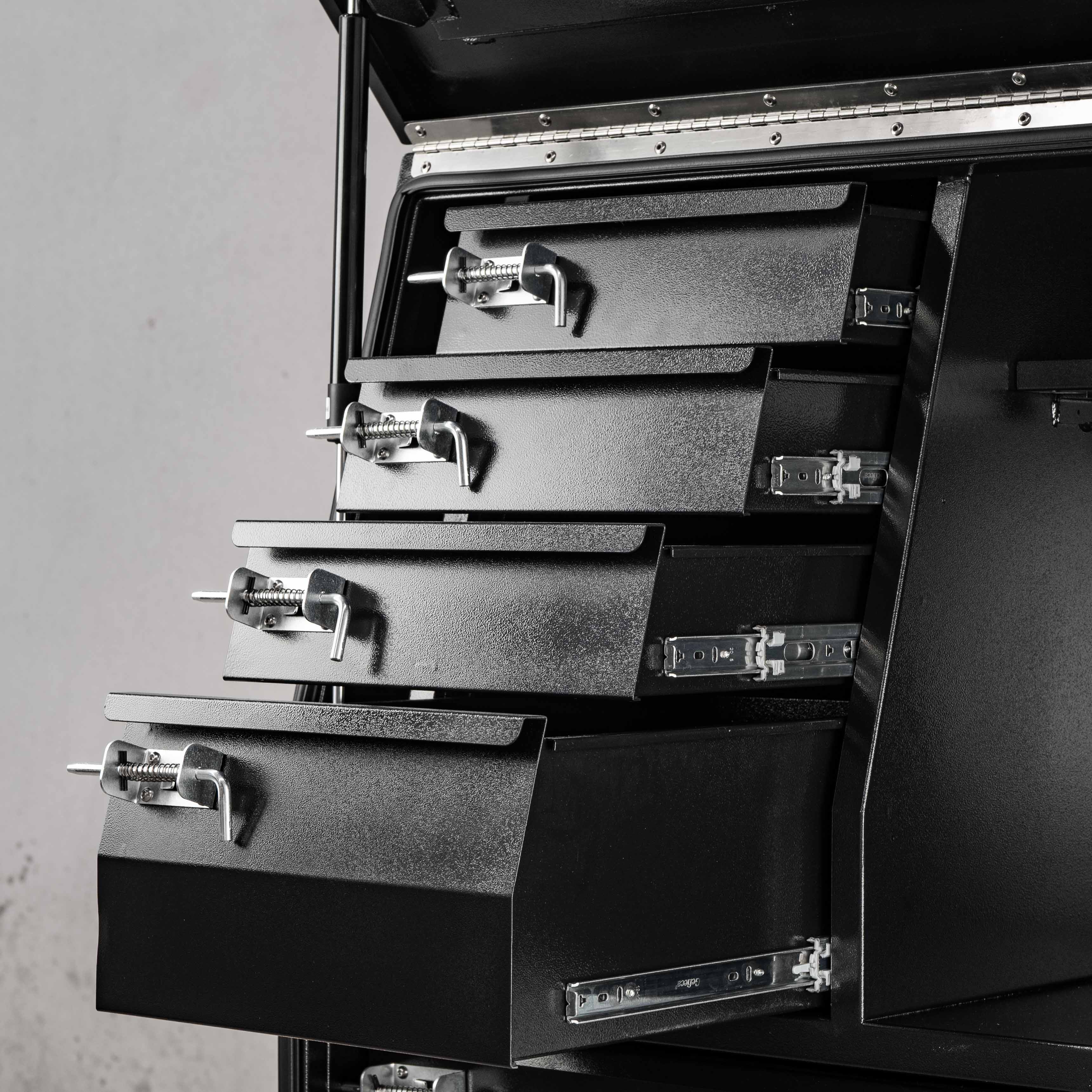 900mm Steel Drawer Toolbox - Black - Image 8