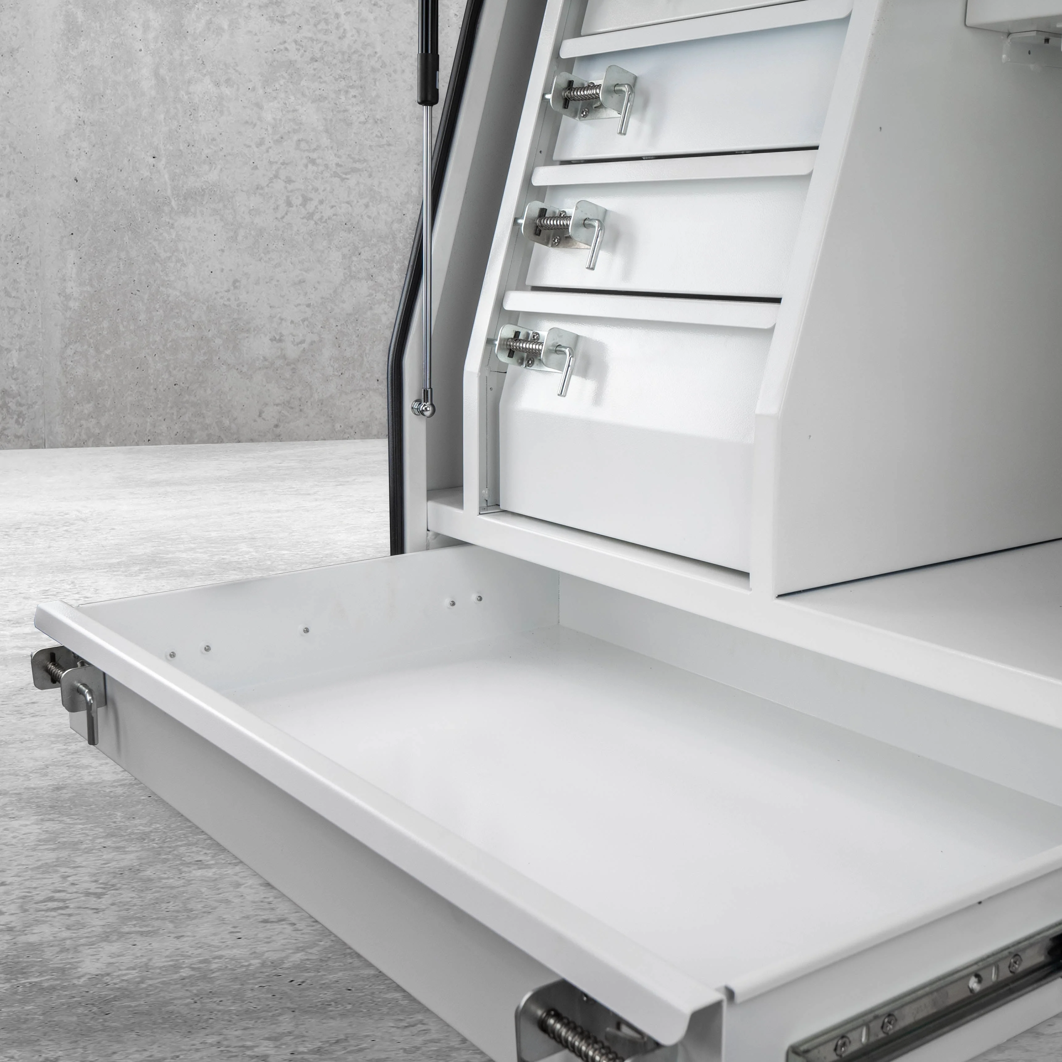 900mm Steel Drawer Toolbox - White - Image 8