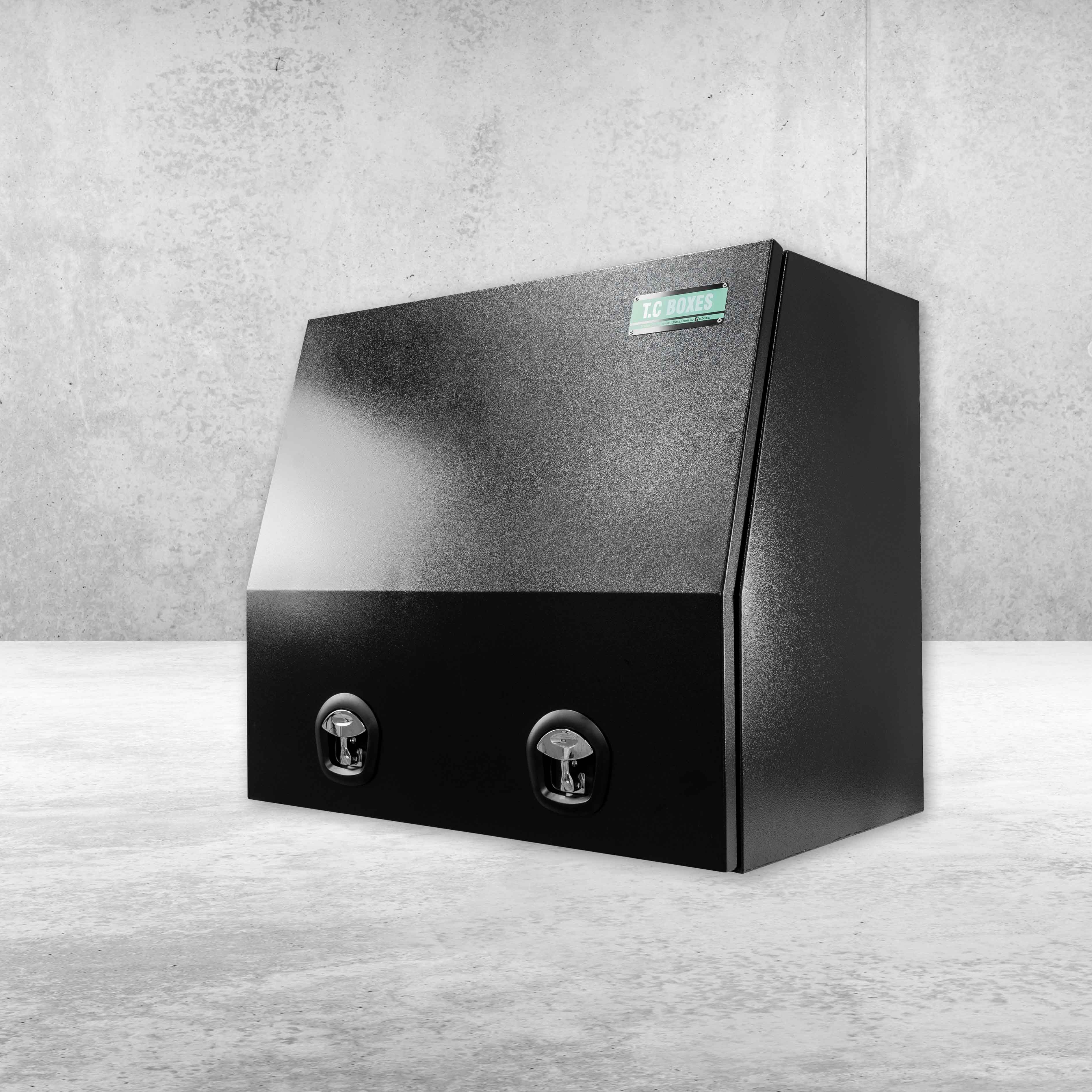 900mm Steel Empty Toolbox - Black