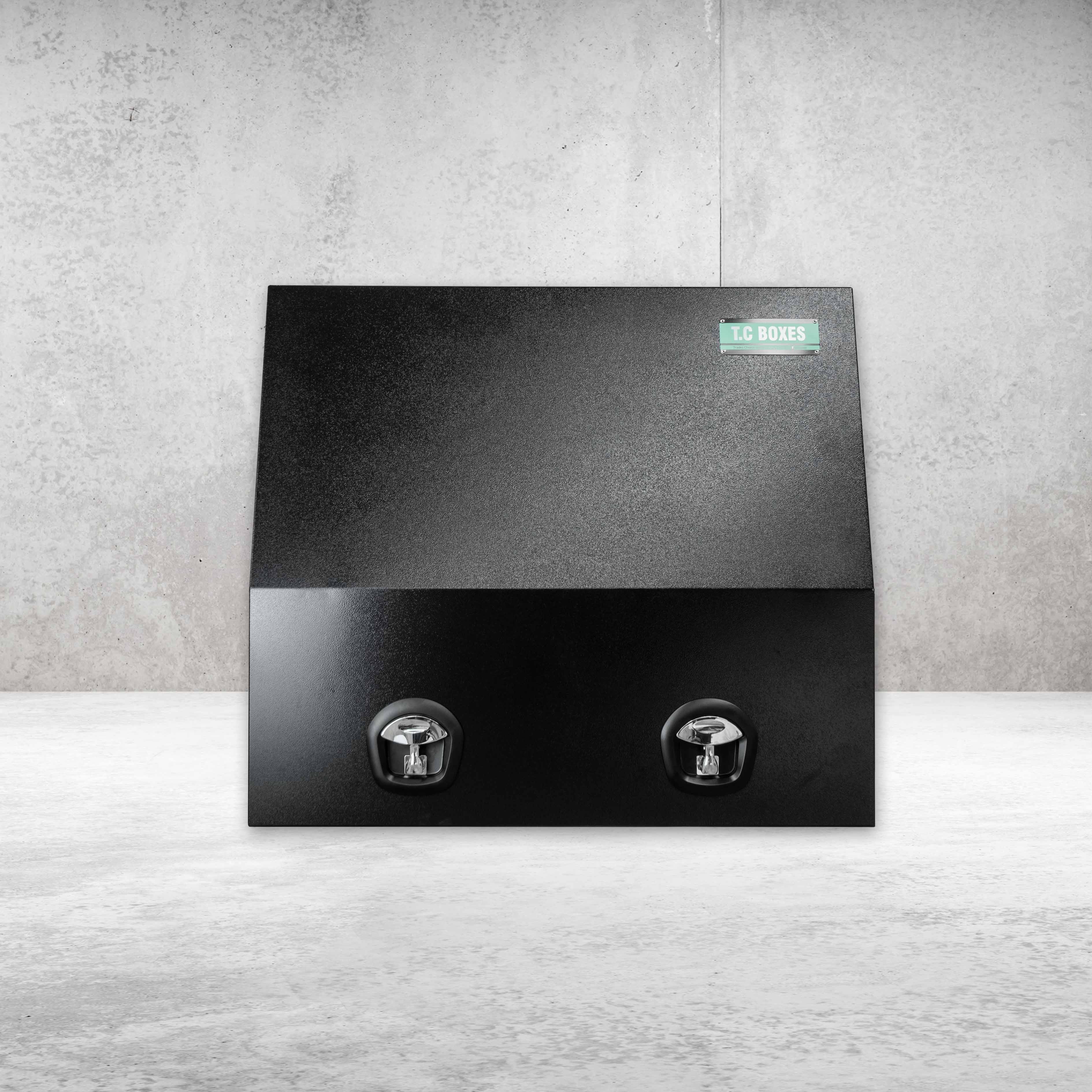 900mm Steel Empty Toolbox - Black - Image 3