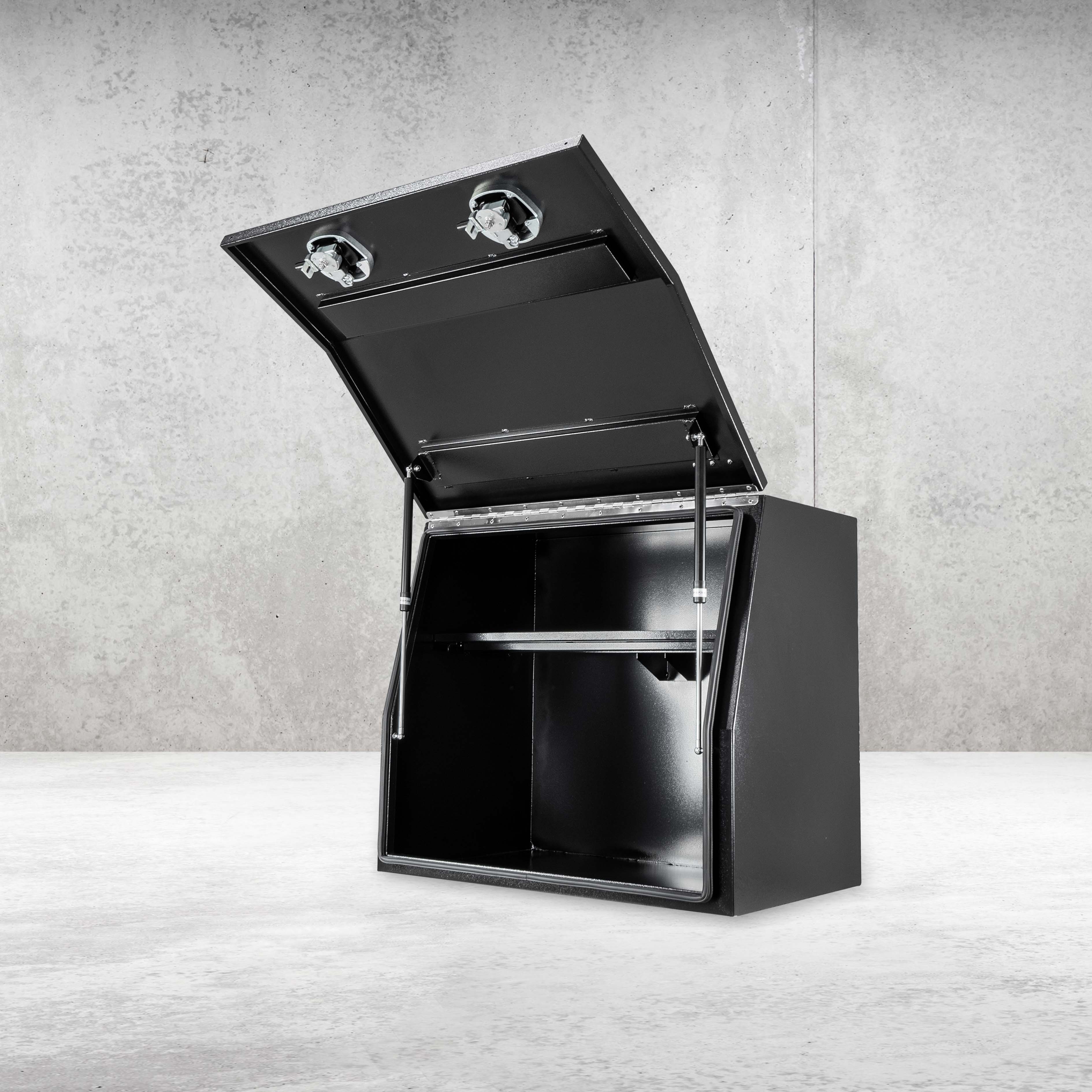 900mm Steel Empty Toolbox - Black - Image 5