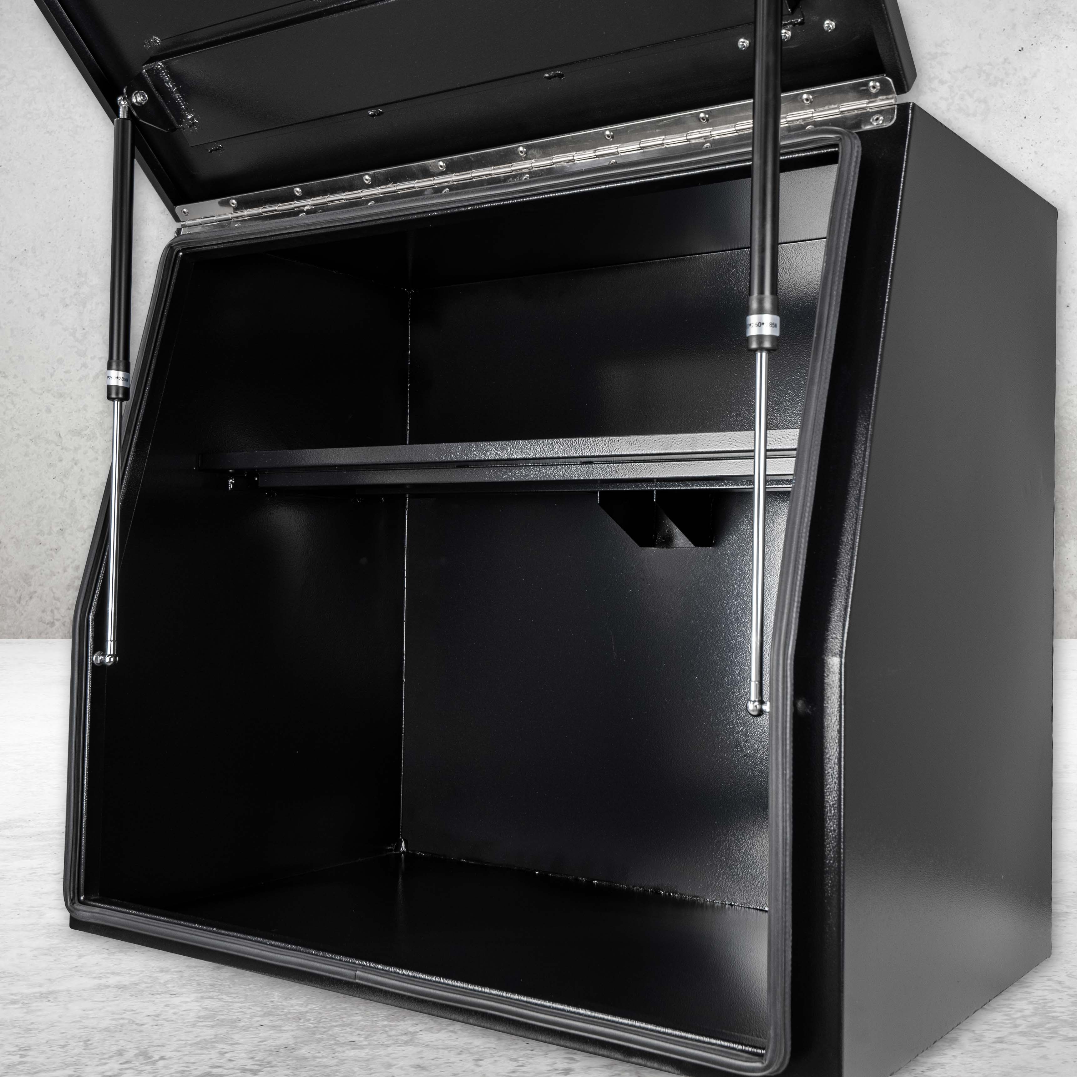 900mm Steel Empty Toolbox - Black - Image 8