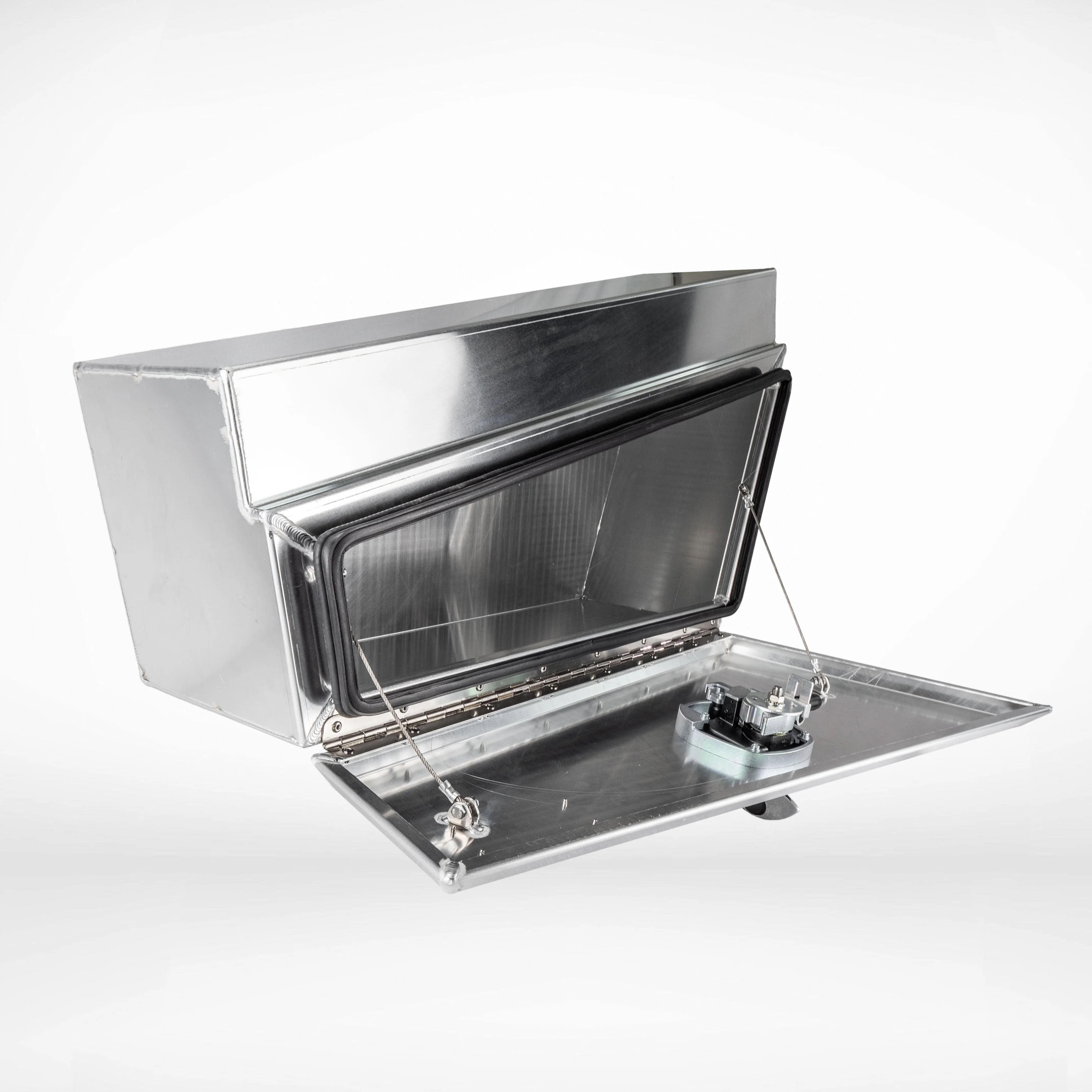 900mm Tapered Under Tray Toolbox (Pair) - Alloy - Image 5