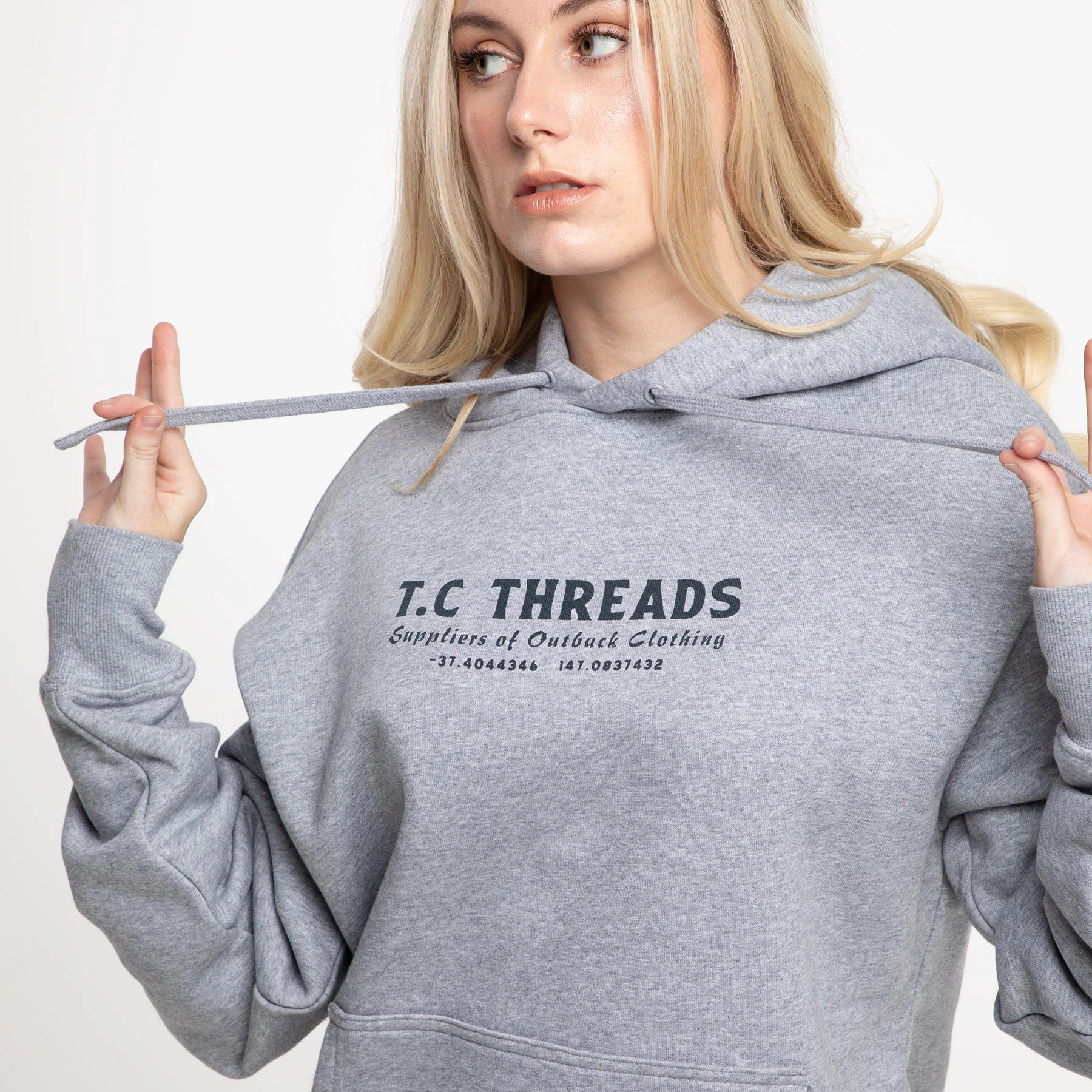 Billy Goat Bluff Hoodie - Grey - Image 5