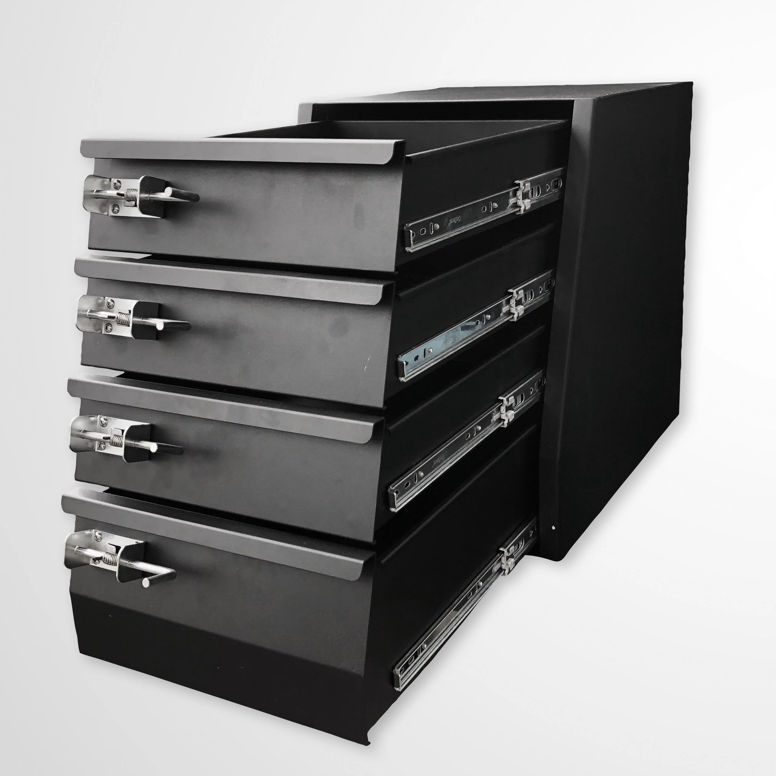 Black - 4 Drawer Unit - Image 3