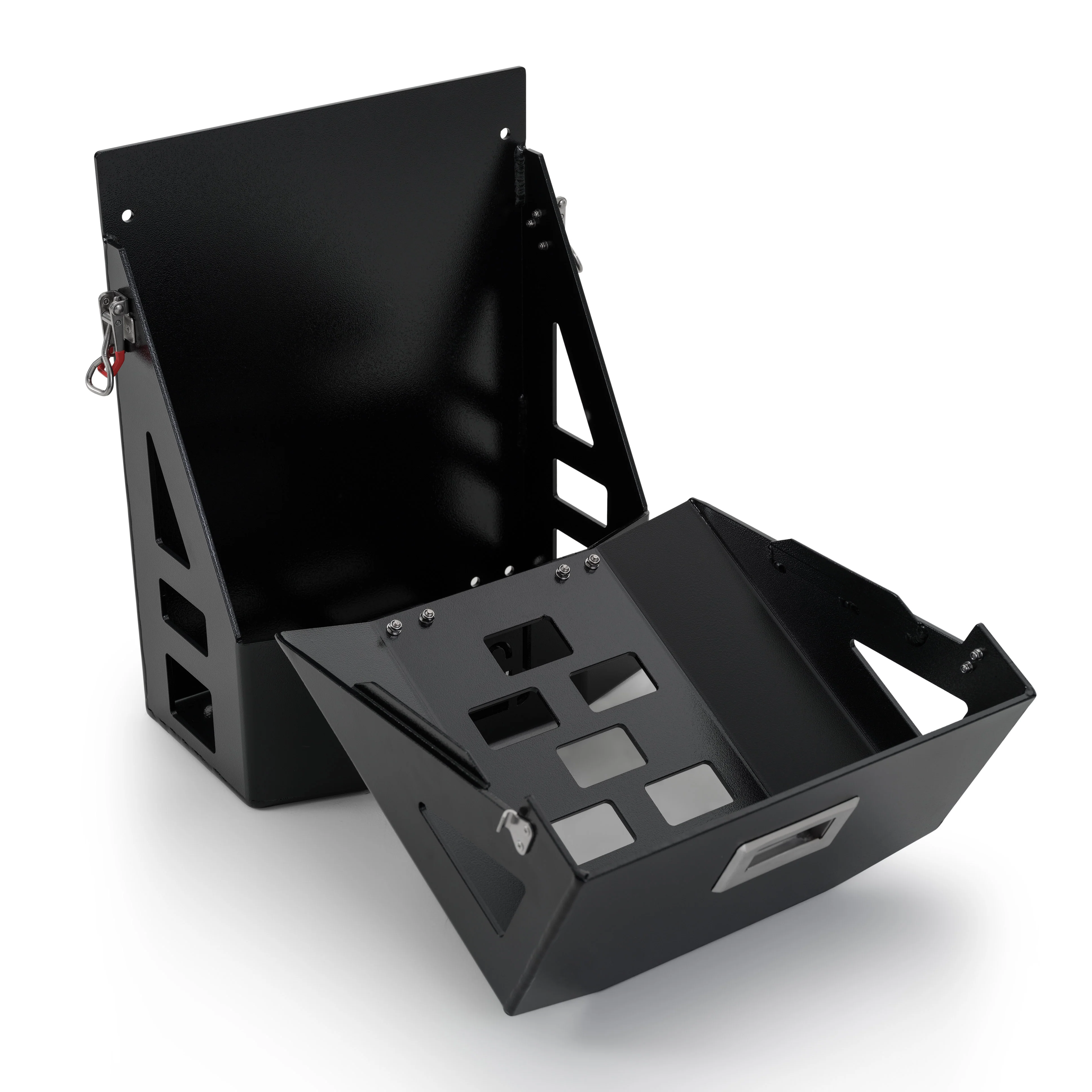 Lockable Jerry Can Holder - Black - Image 2