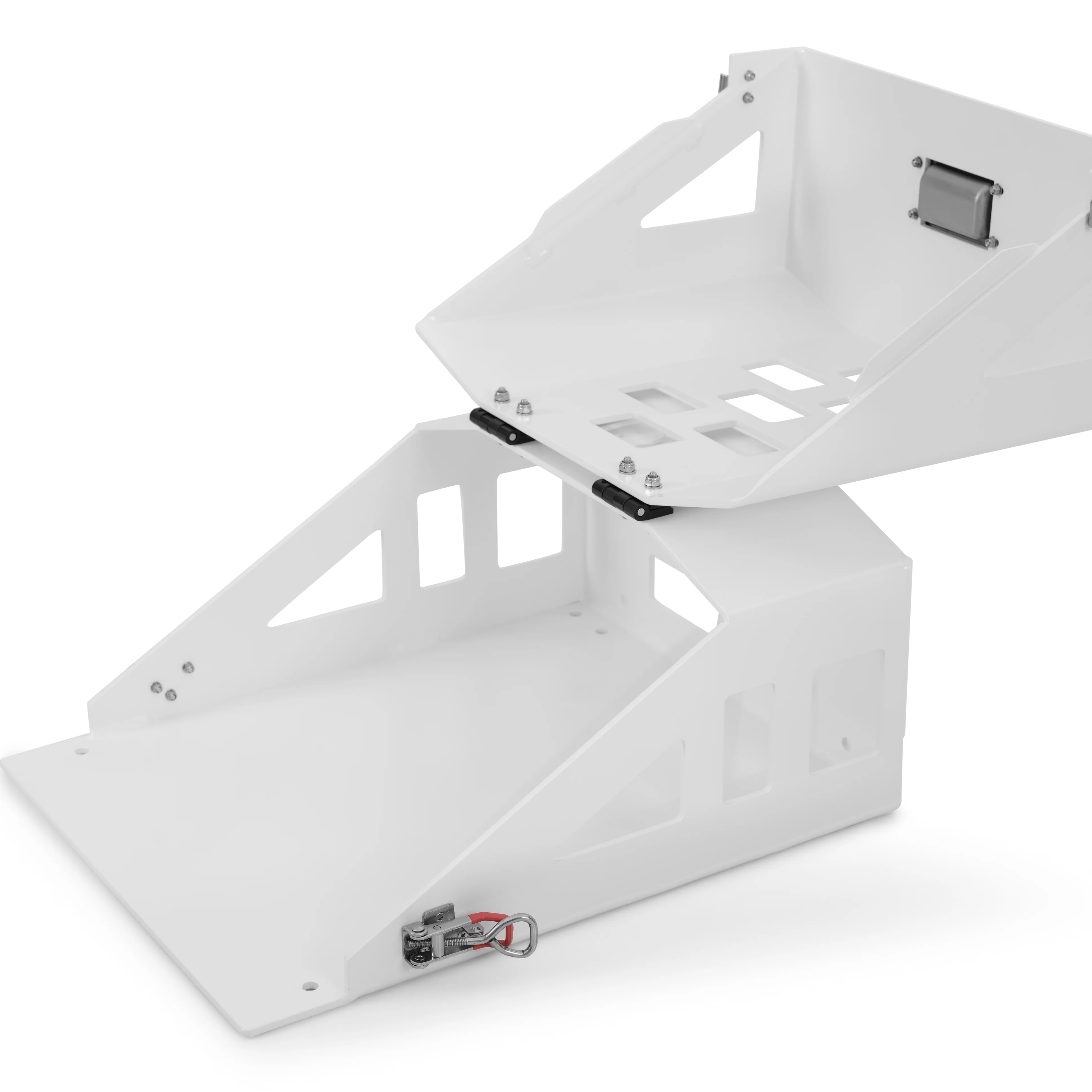 Lockable Jerry Can Holder - White - Image 7