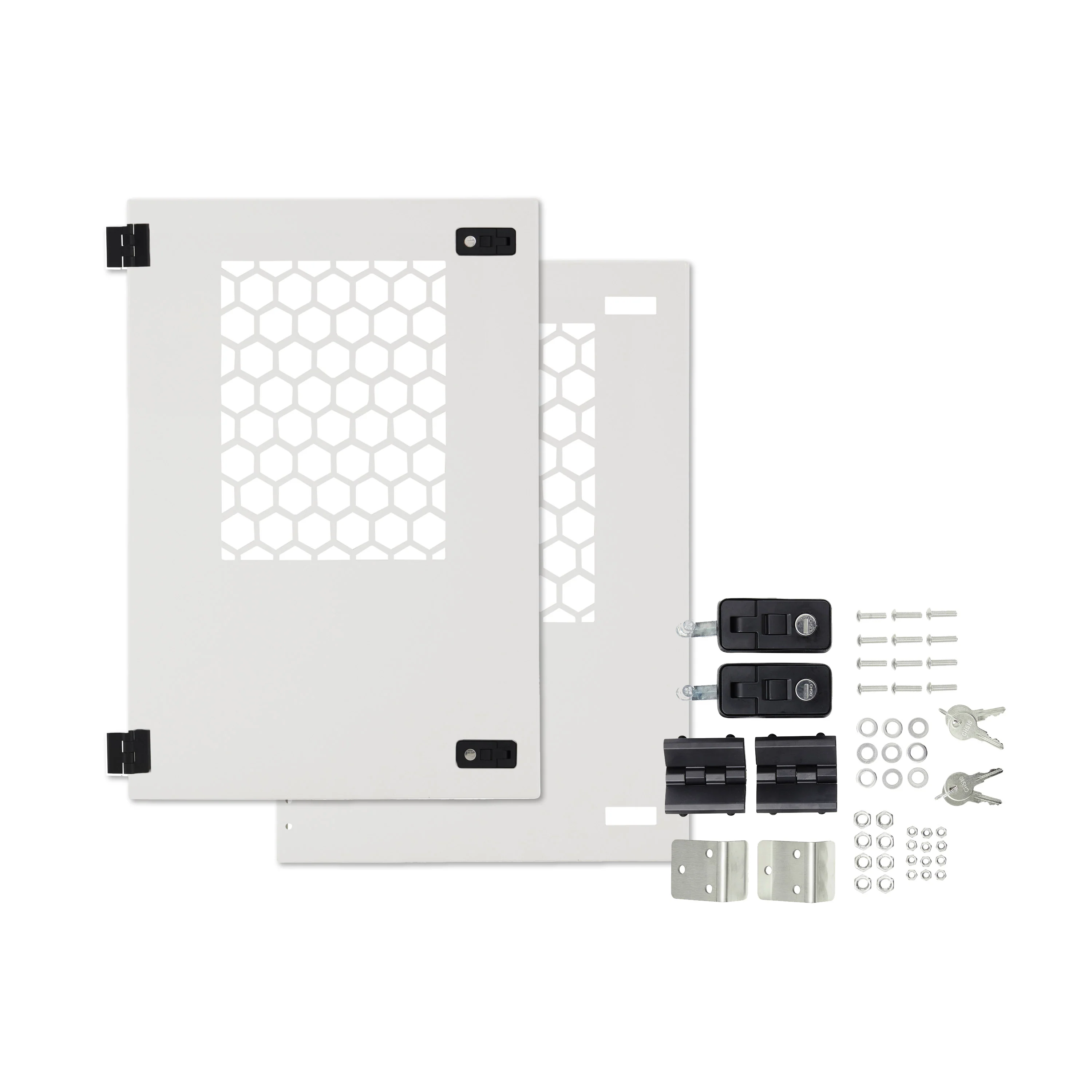 Steel Toolbox Gates Kit - White