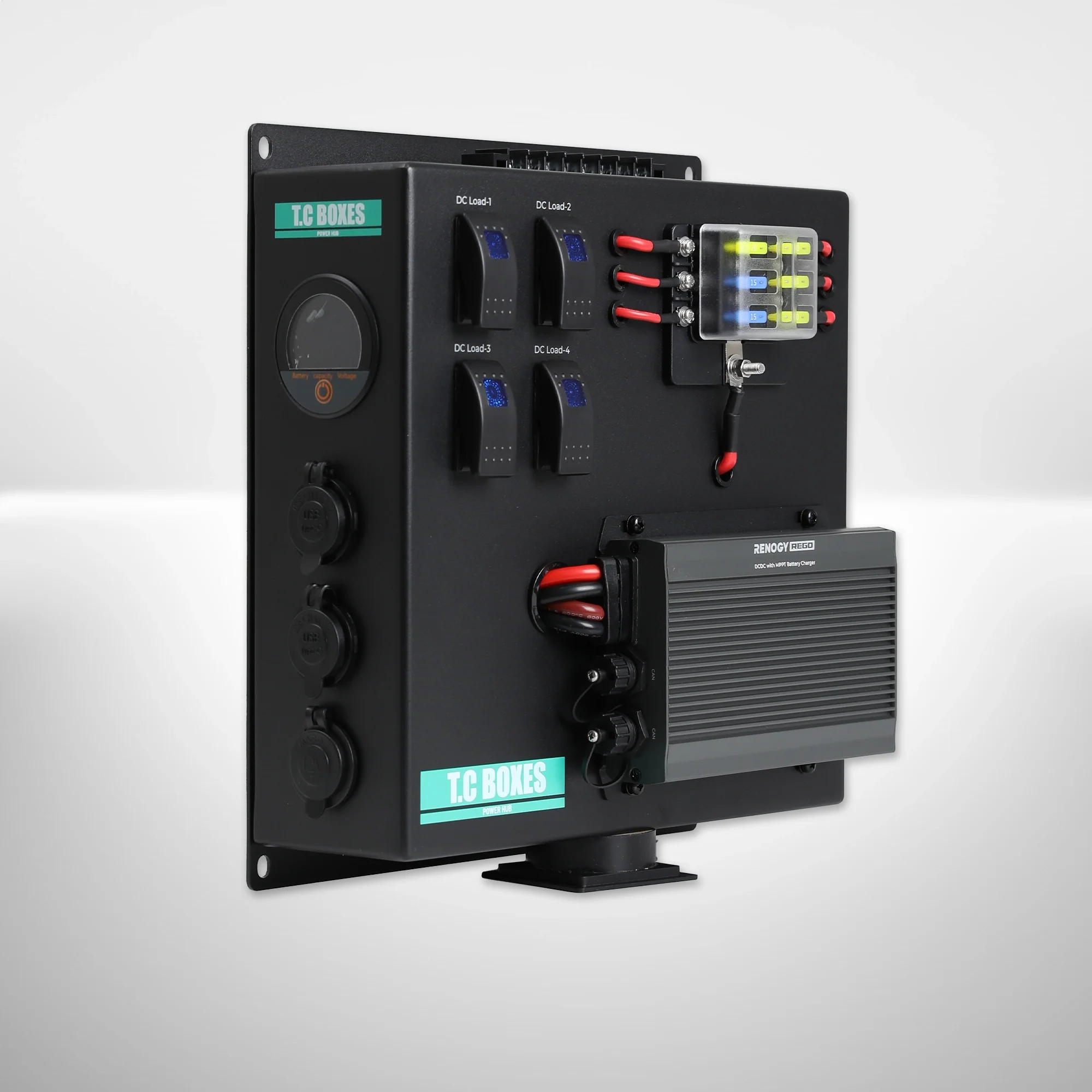 T.C Boxes Power Hub By Renogy