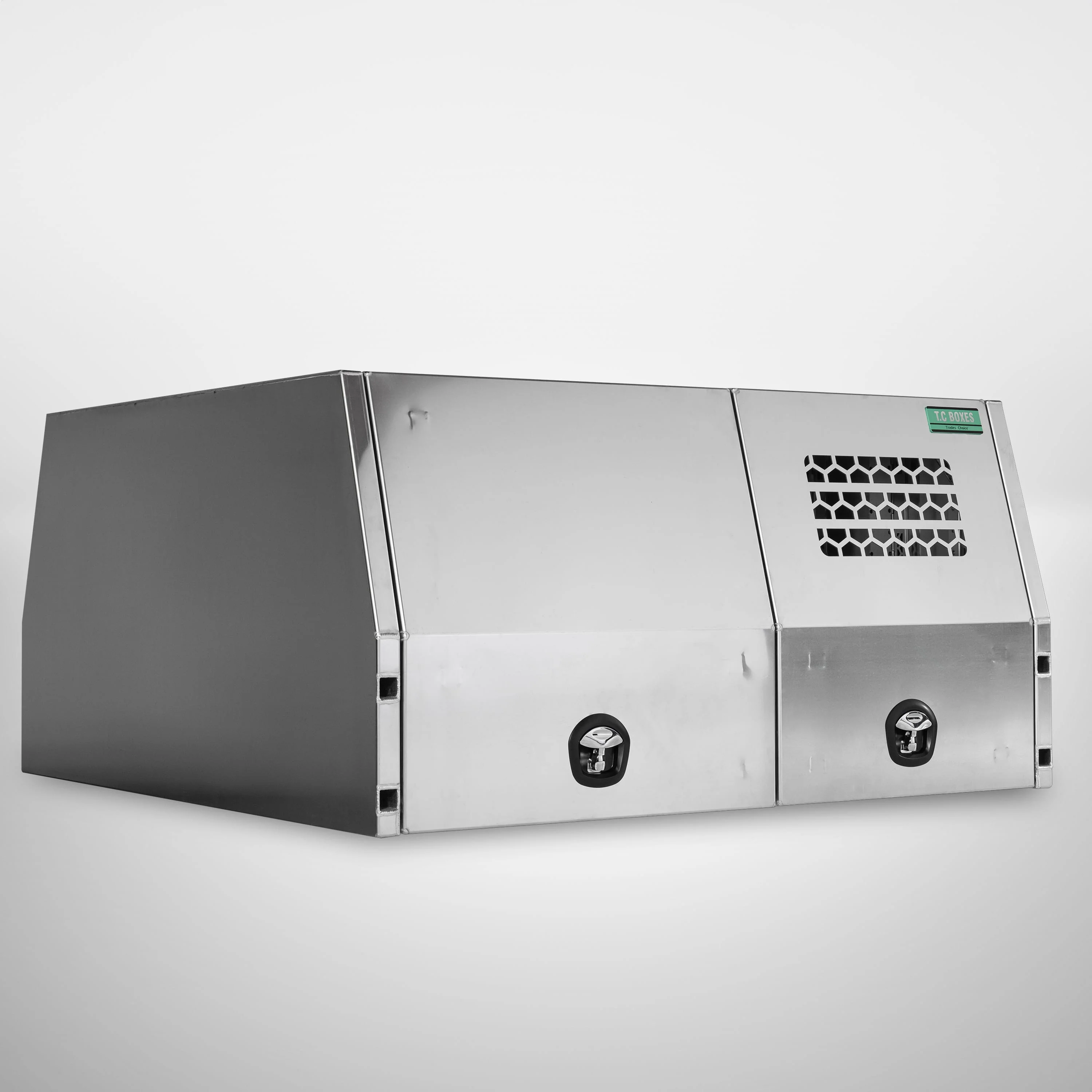 TCX 1650mm Aluminium Canopy With Dog Section - Image 3
