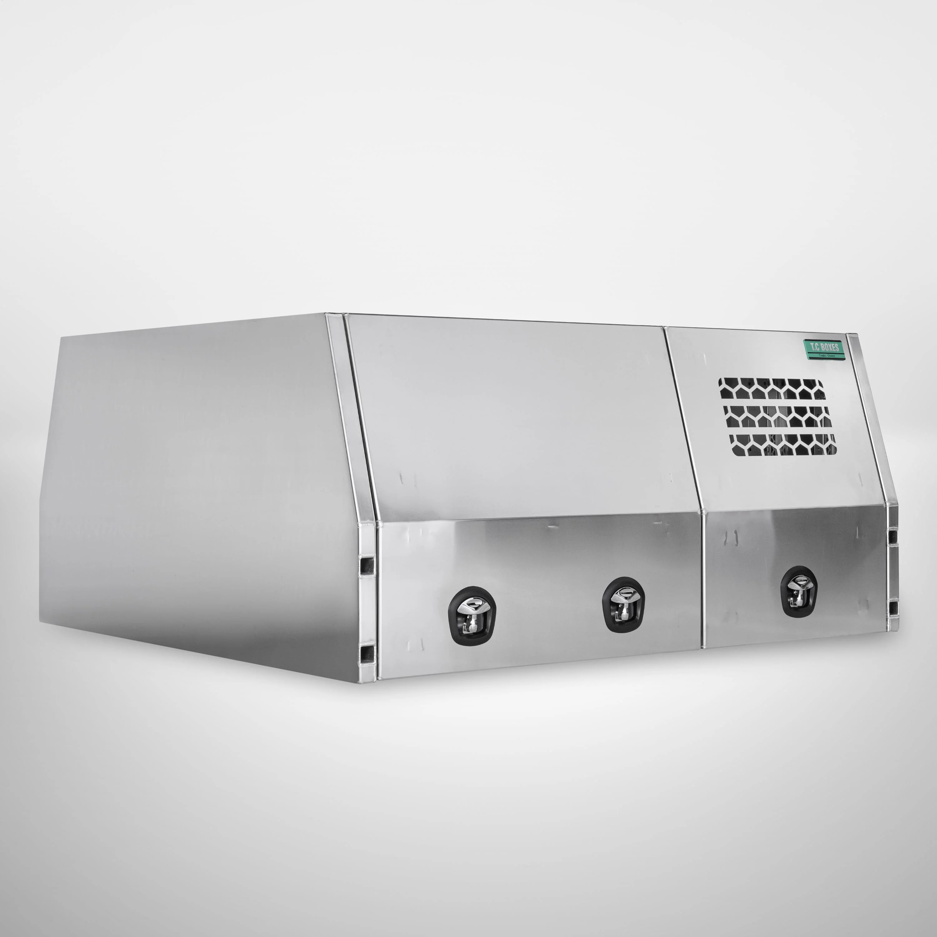 TCX 1800mm Aluminium Canopy With Dog Section - Image 3
