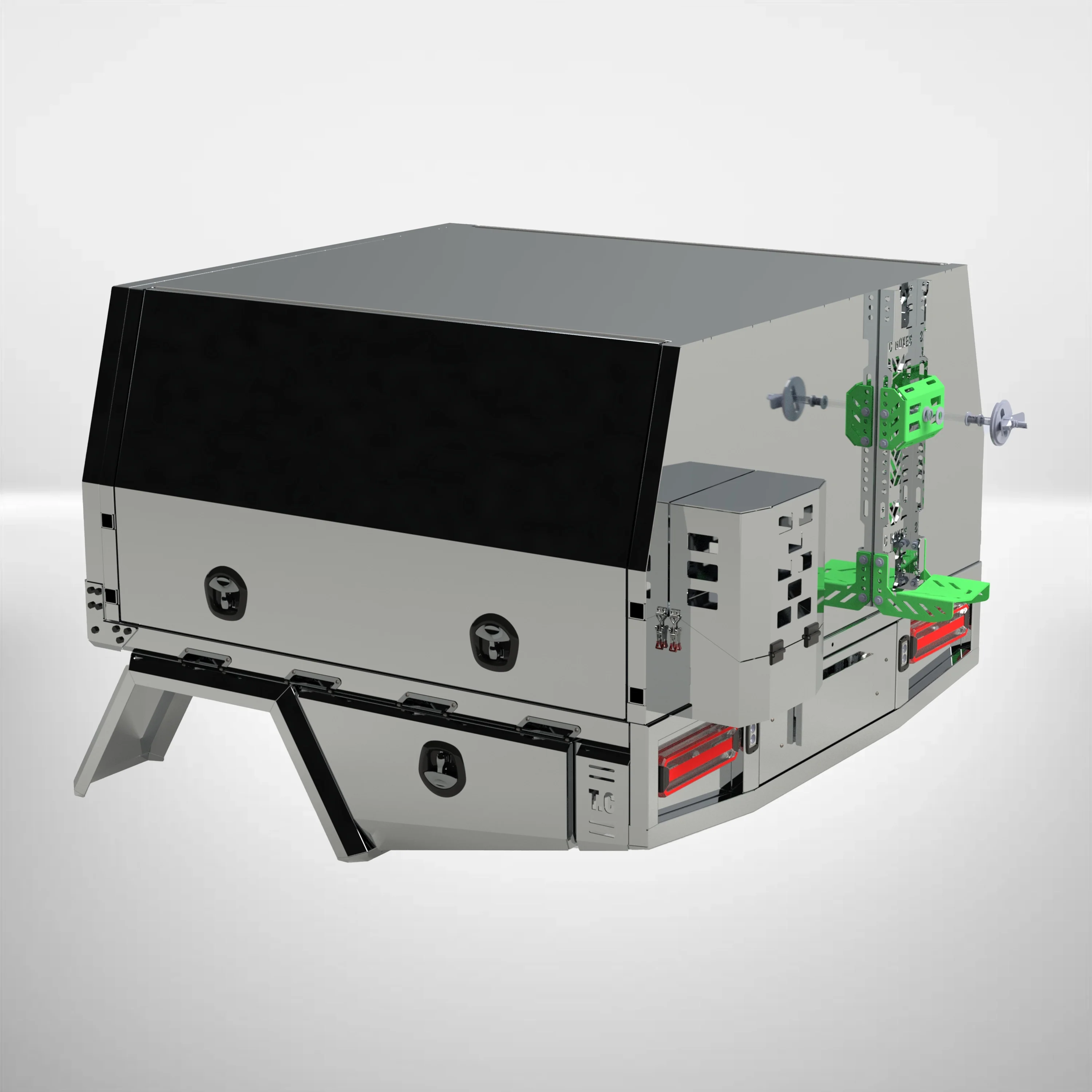 TCX Touring Package - 1650 Tray & Canopy - Image 3